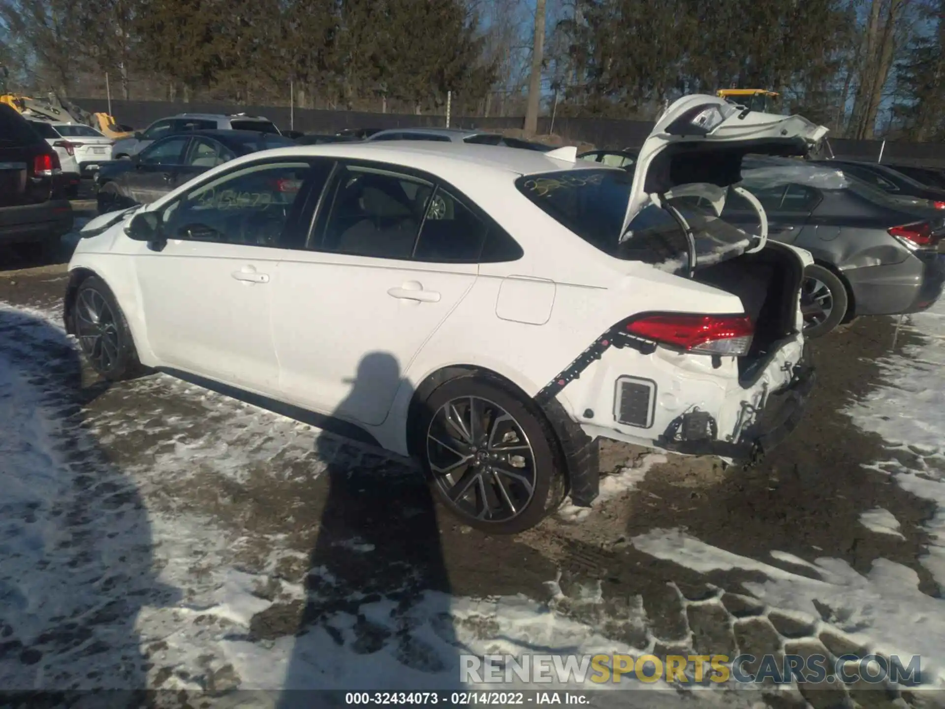 3 Photograph of a damaged car JTDP4MCE5MJ065170 TOYOTA COROLLA 2021