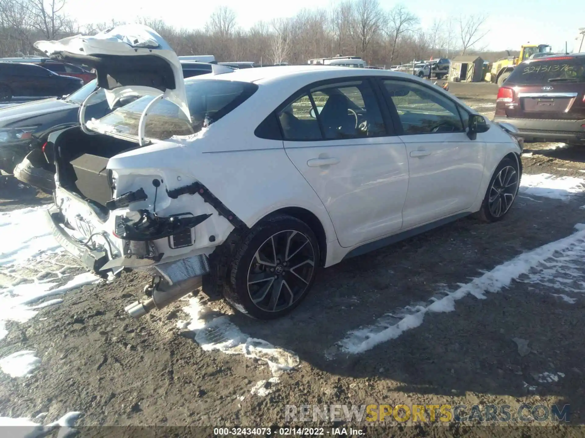 4 Photograph of a damaged car JTDP4MCE5MJ065170 TOYOTA COROLLA 2021