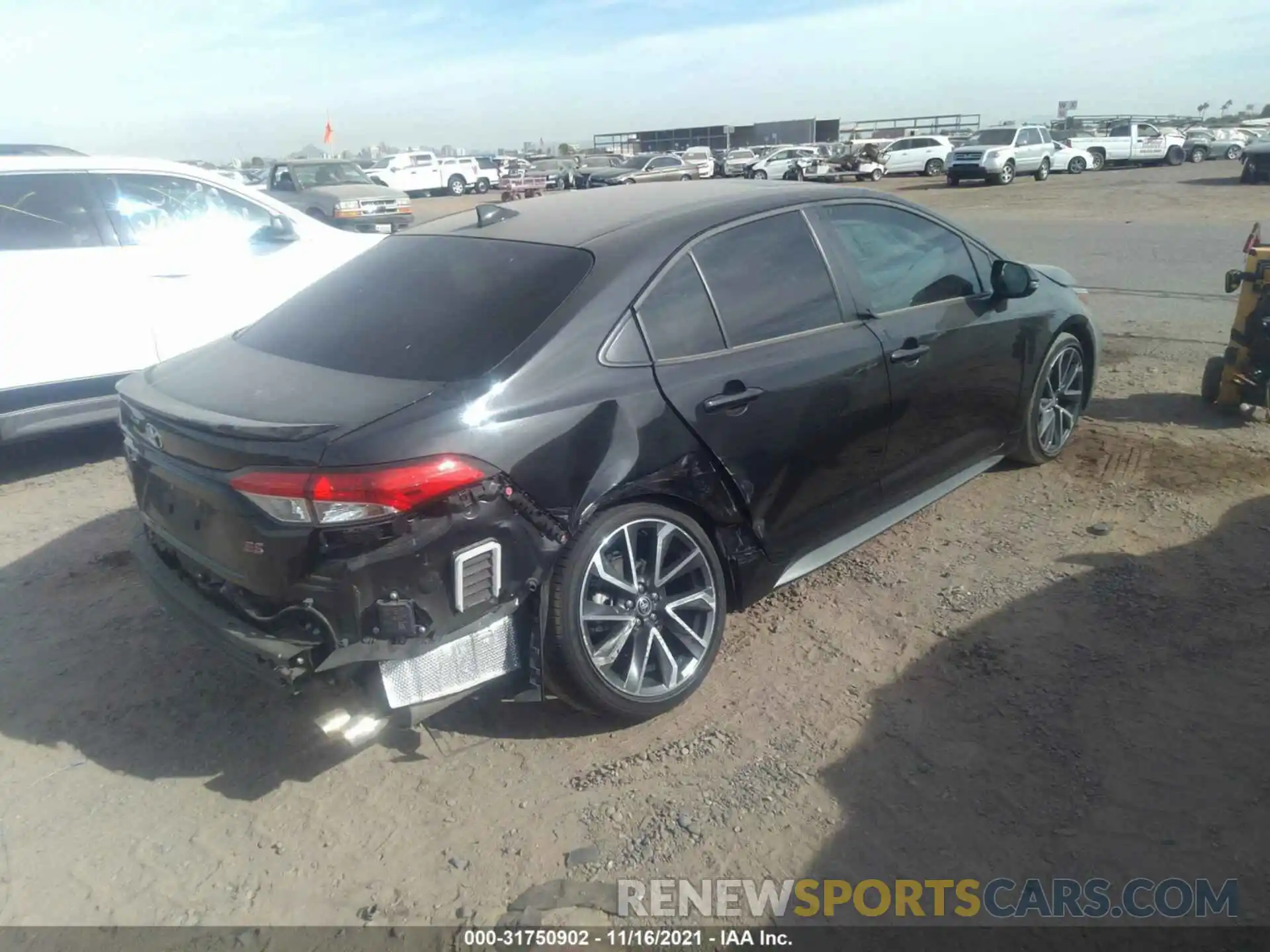 4 Photograph of a damaged car JTDP4MCE5MJ070692 TOYOTA COROLLA 2021