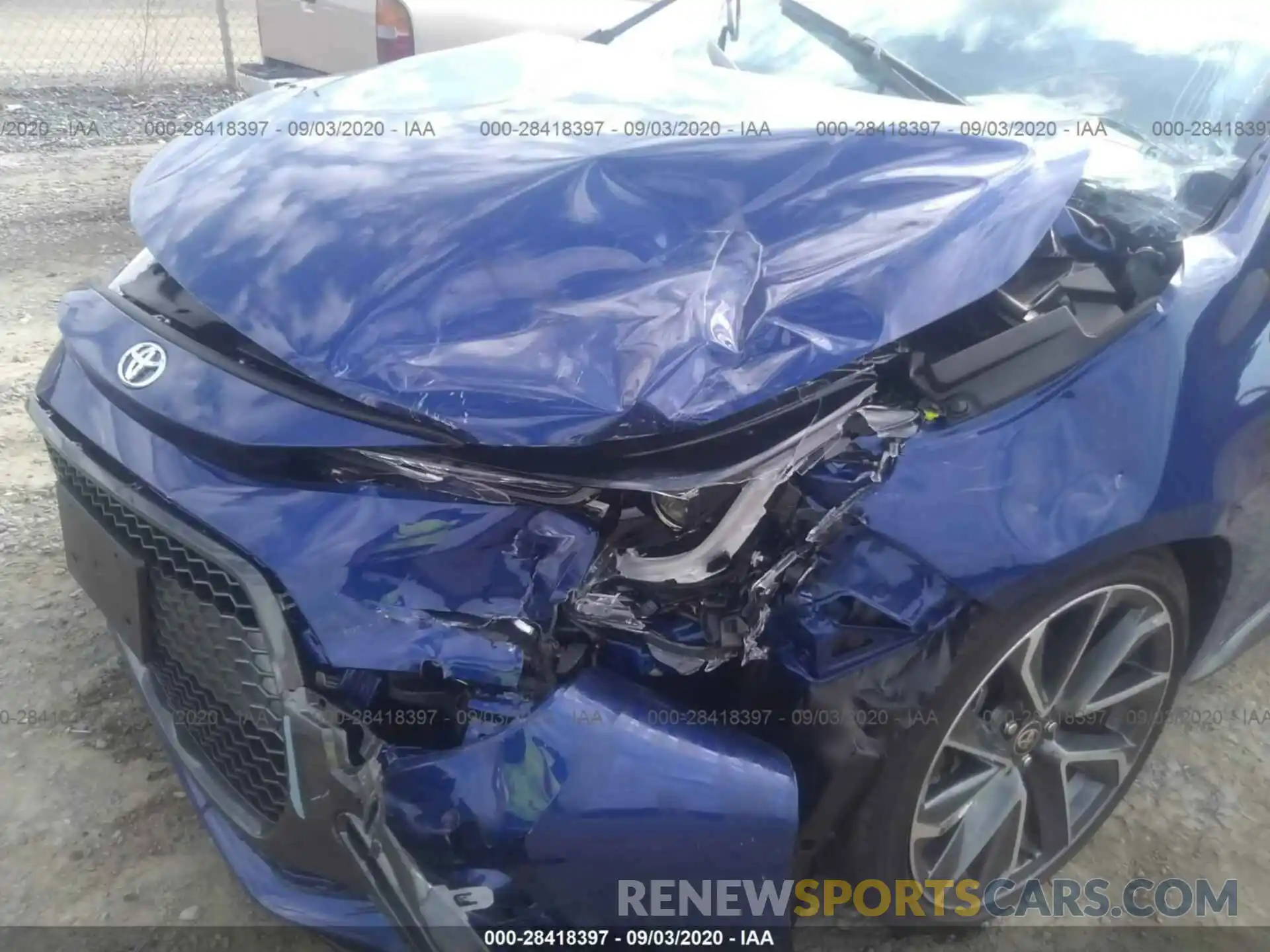 6 Photograph of a damaged car JTDP4MCE6MJ054064 TOYOTA COROLLA 2021