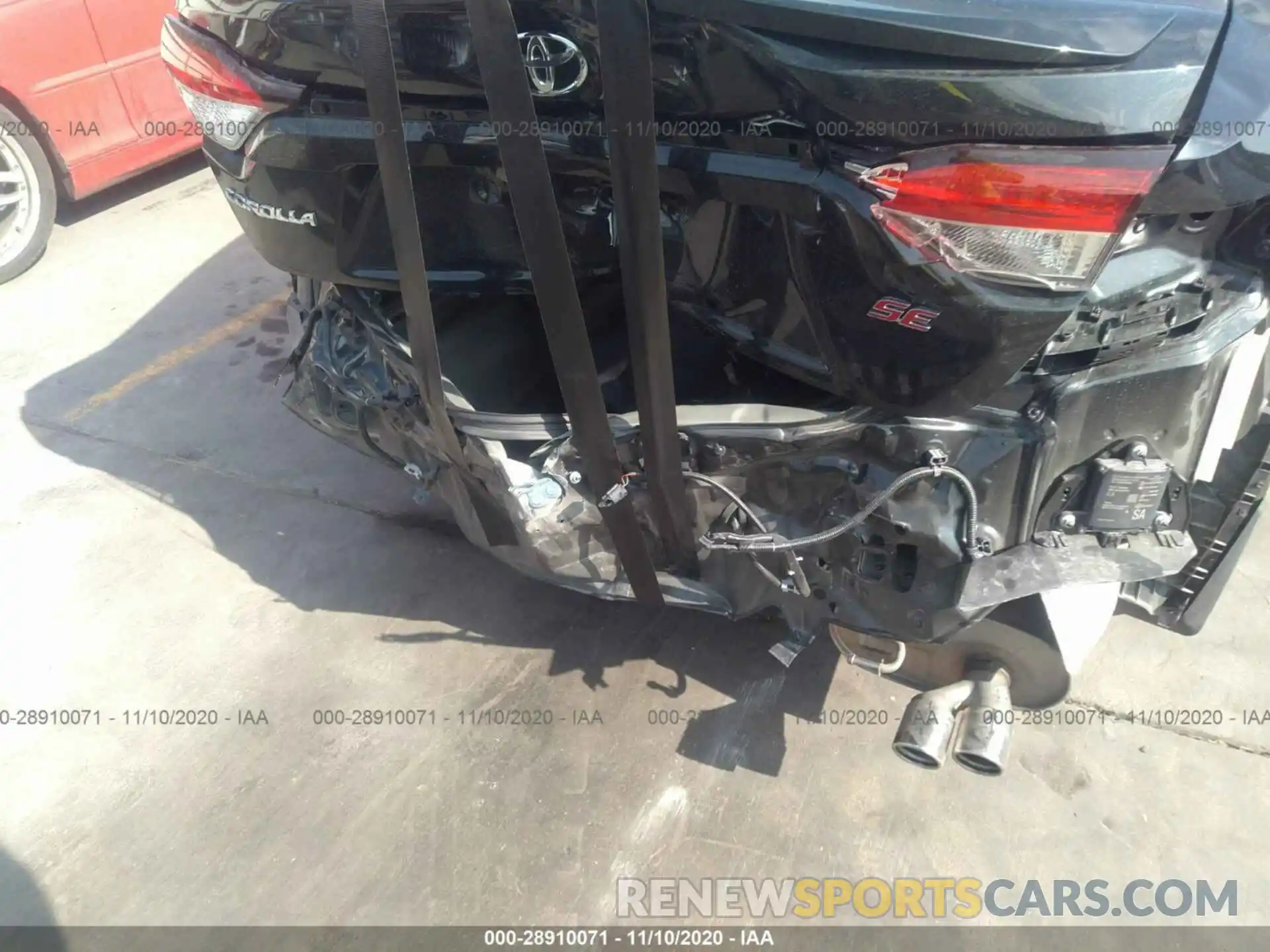 6 Photograph of a damaged car JTDP4MCE6MJ054369 TOYOTA COROLLA 2021