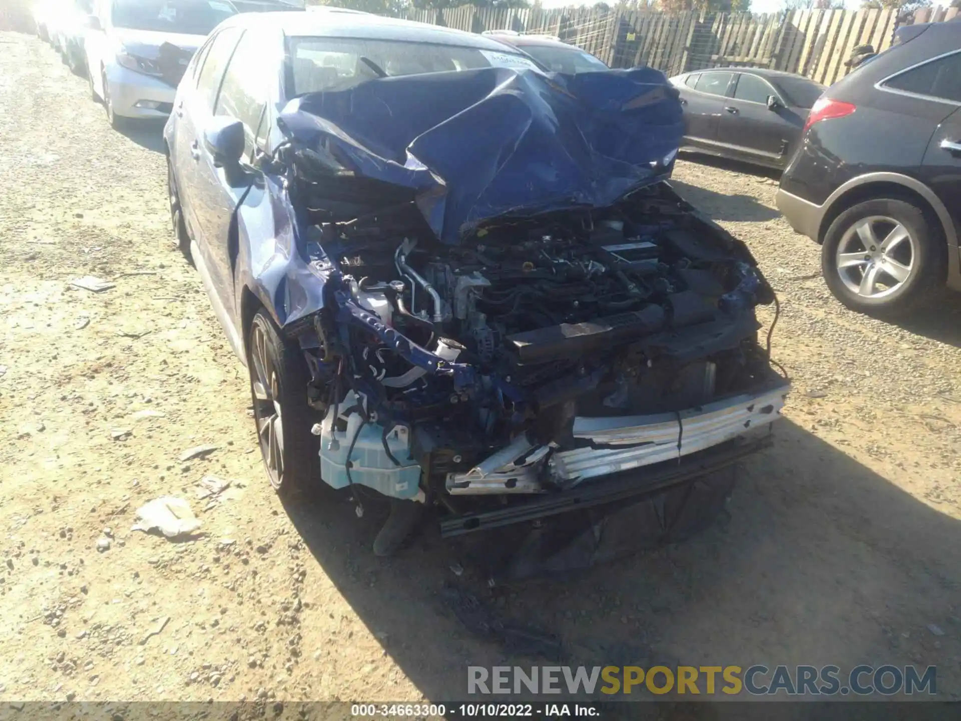 6 Photograph of a damaged car JTDP4MCE6MJ055053 TOYOTA COROLLA 2021