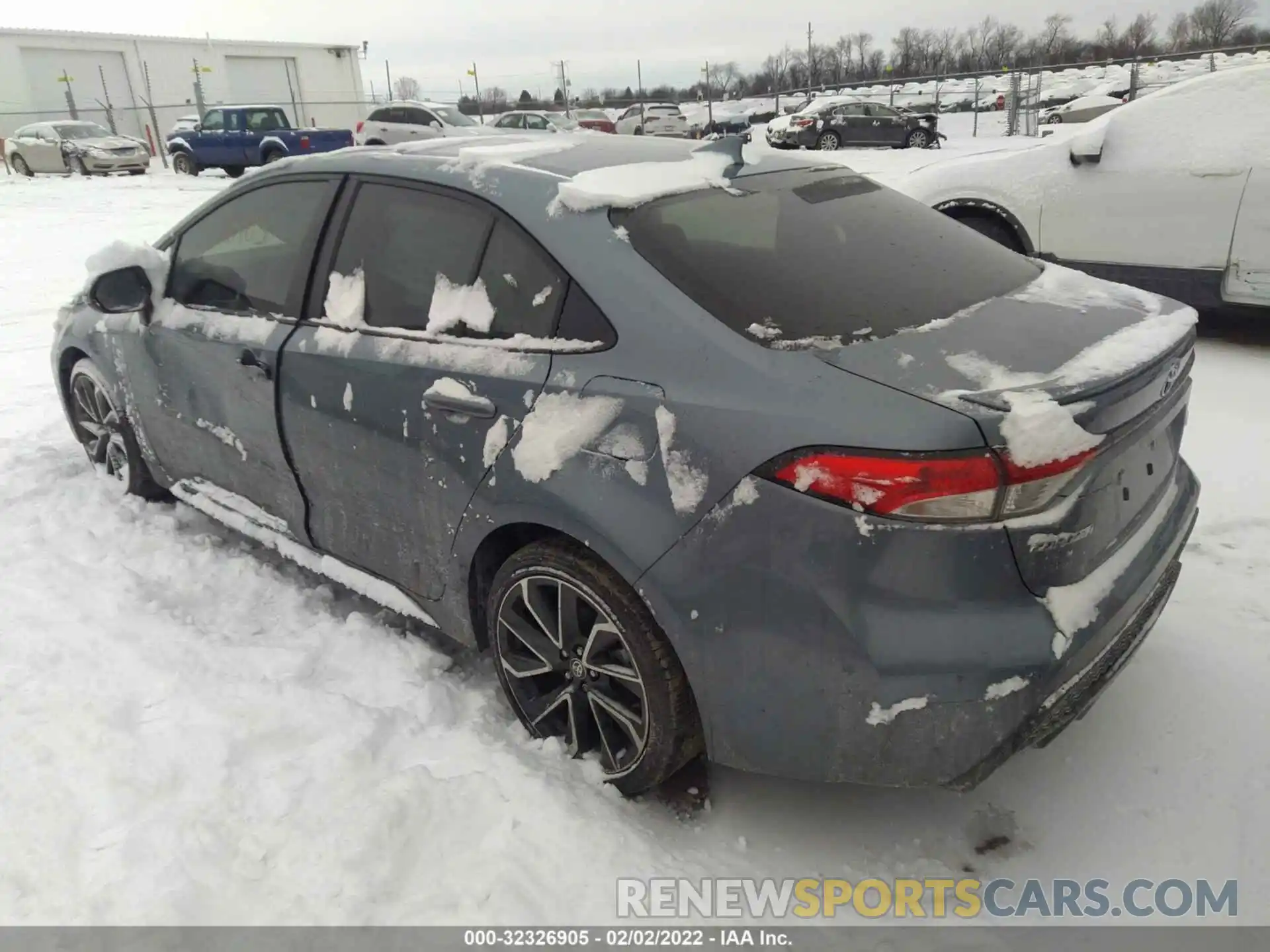 3 Photograph of a damaged car JTDP4MCE6MJ057871 TOYOTA COROLLA 2021