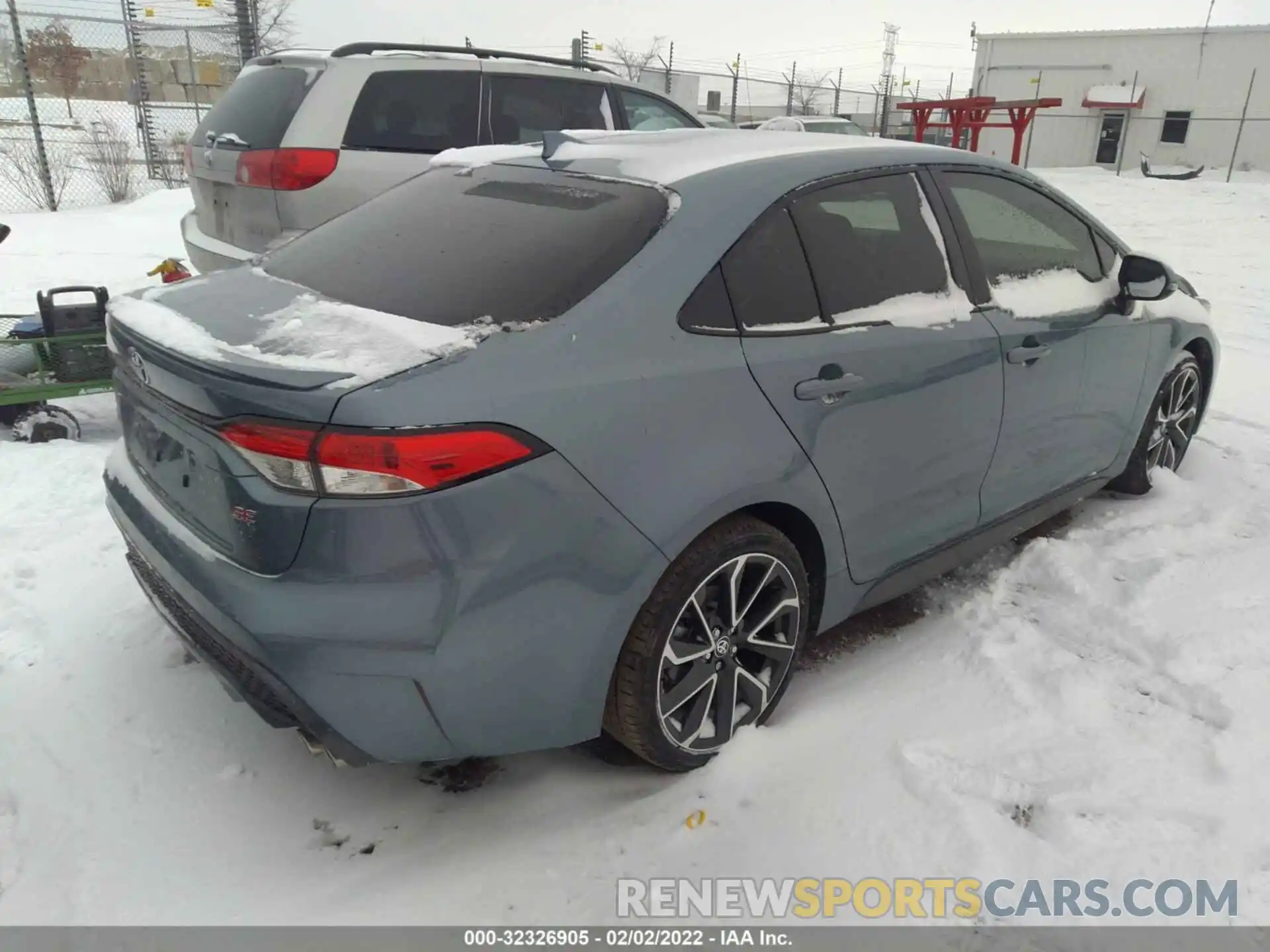 4 Photograph of a damaged car JTDP4MCE6MJ057871 TOYOTA COROLLA 2021