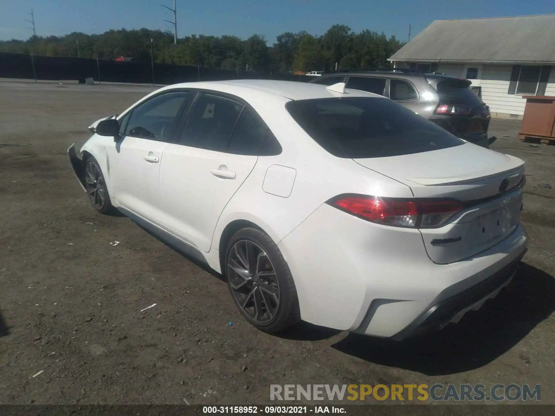 3 Photograph of a damaged car JTDP4MCE6MJ059295 TOYOTA COROLLA 2021