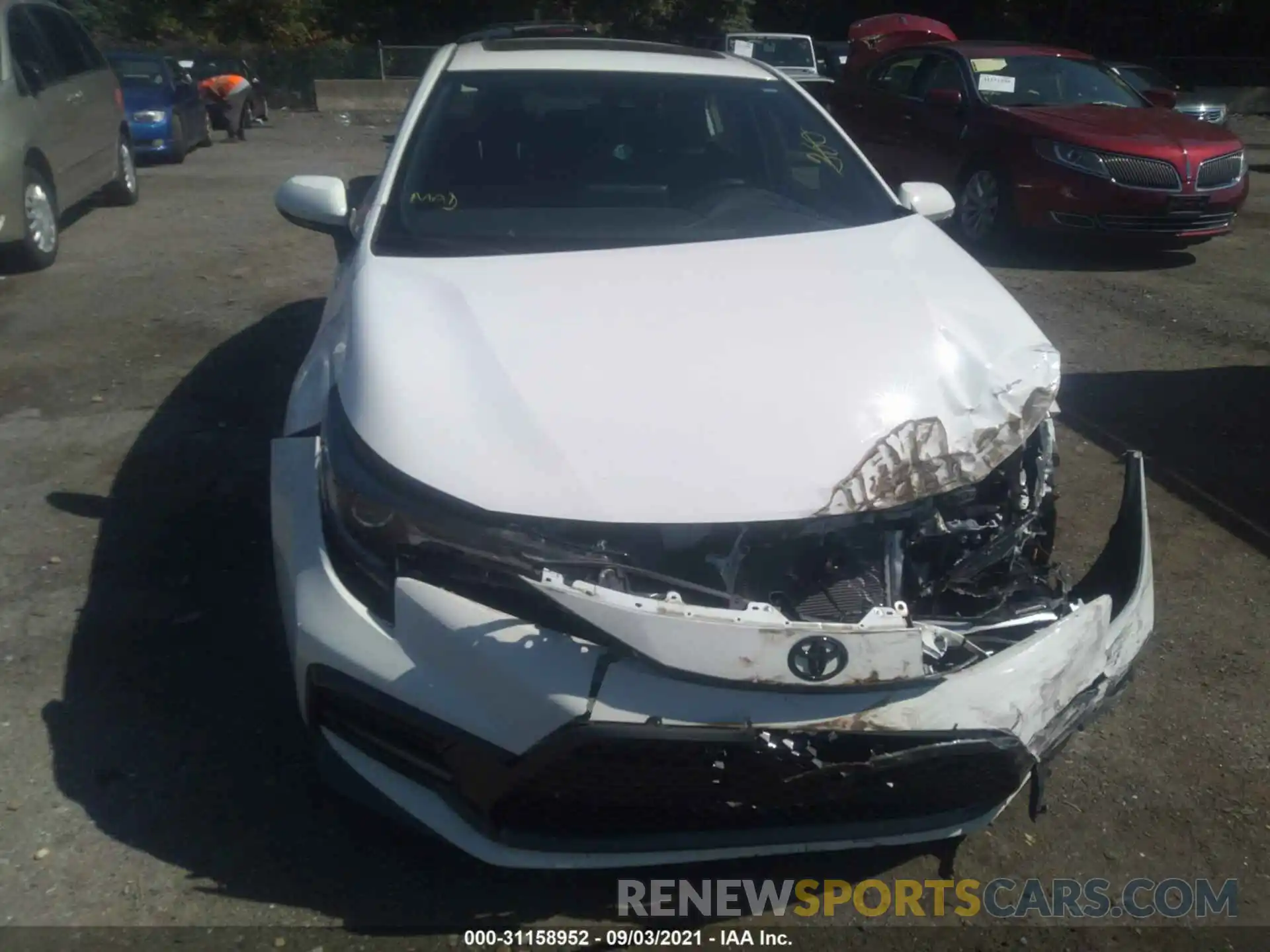 6 Photograph of a damaged car JTDP4MCE6MJ059295 TOYOTA COROLLA 2021