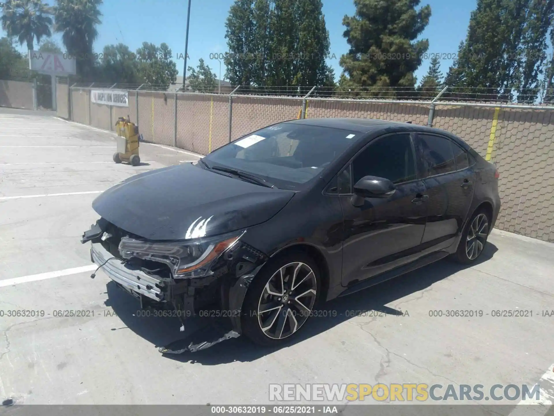 2 Photograph of a damaged car JTDP4MCE6MJ062956 TOYOTA COROLLA 2021