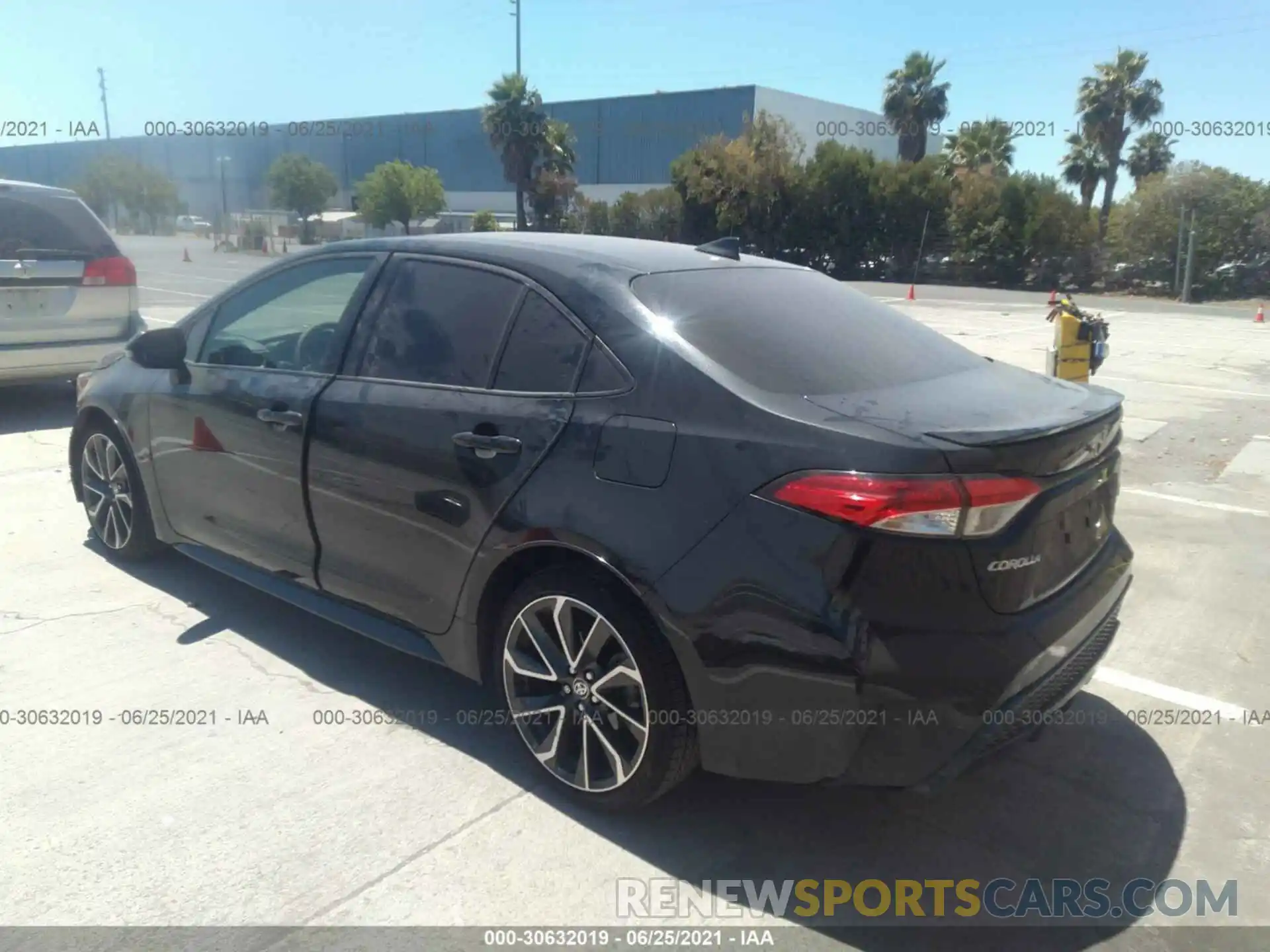 3 Photograph of a damaged car JTDP4MCE6MJ062956 TOYOTA COROLLA 2021