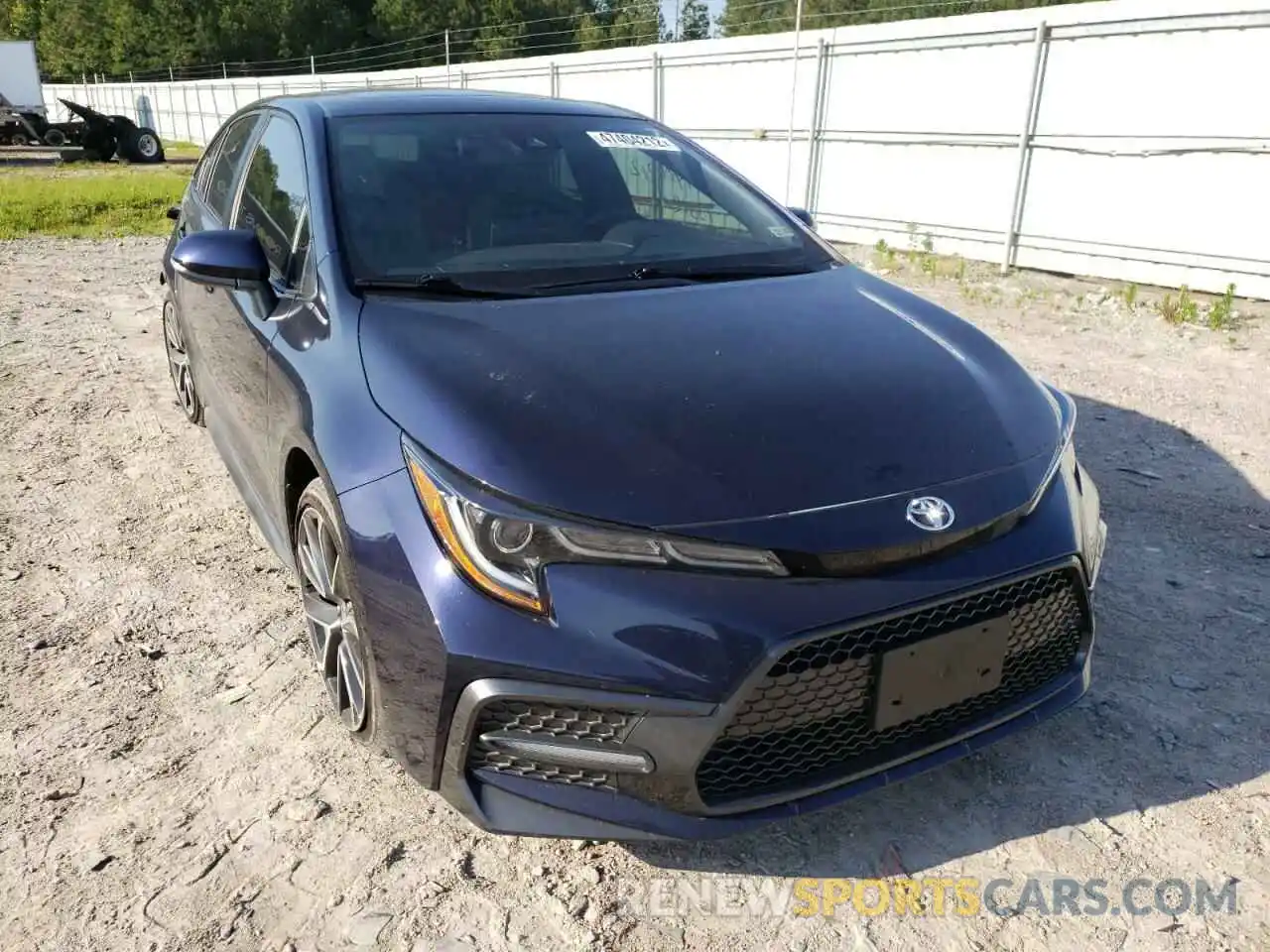 1 Photograph of a damaged car JTDP4MCE7MJ054669 TOYOTA COROLLA 2021