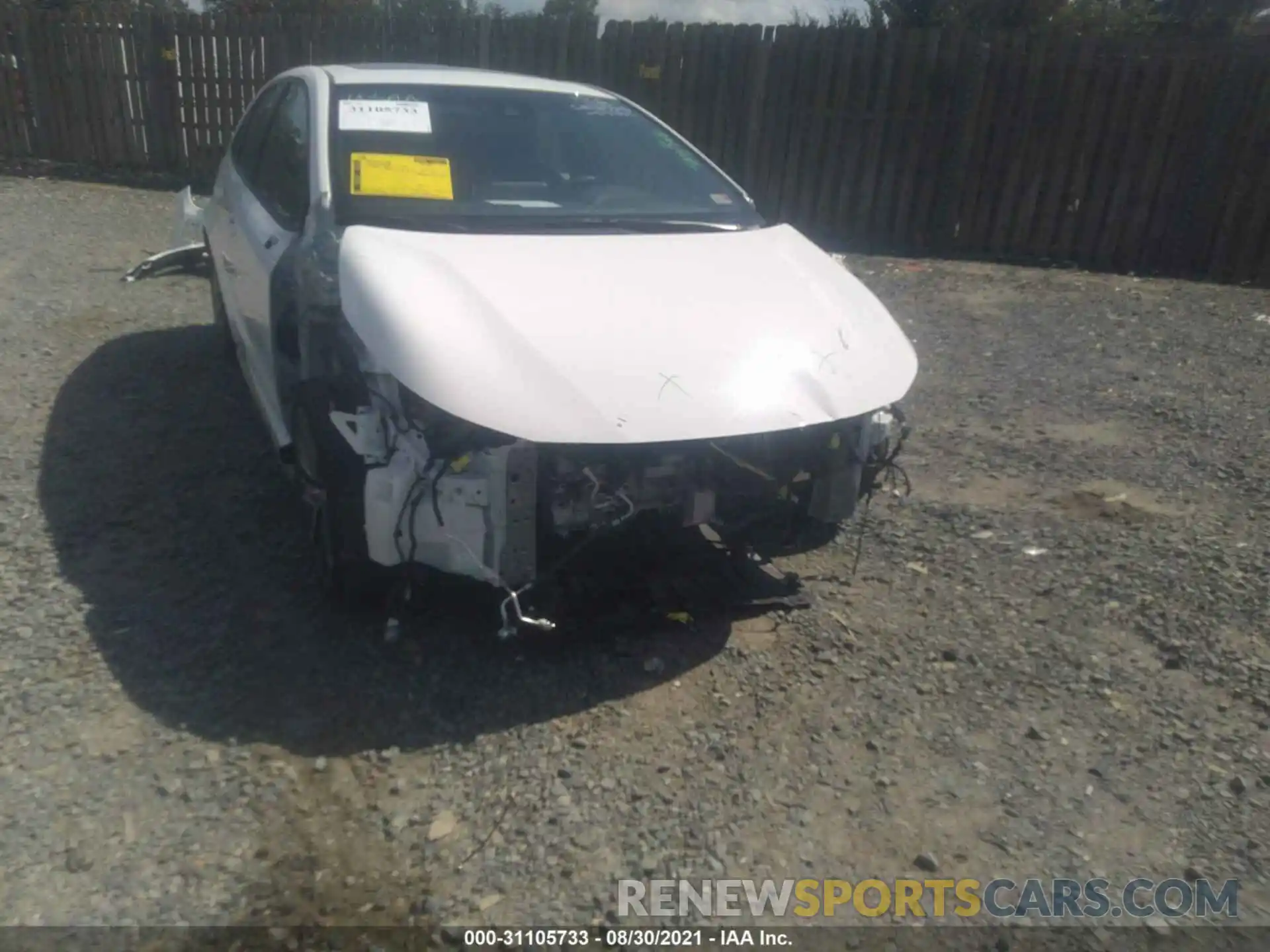 6 Photograph of a damaged car JTDP4MCE7MJ057264 TOYOTA COROLLA 2021