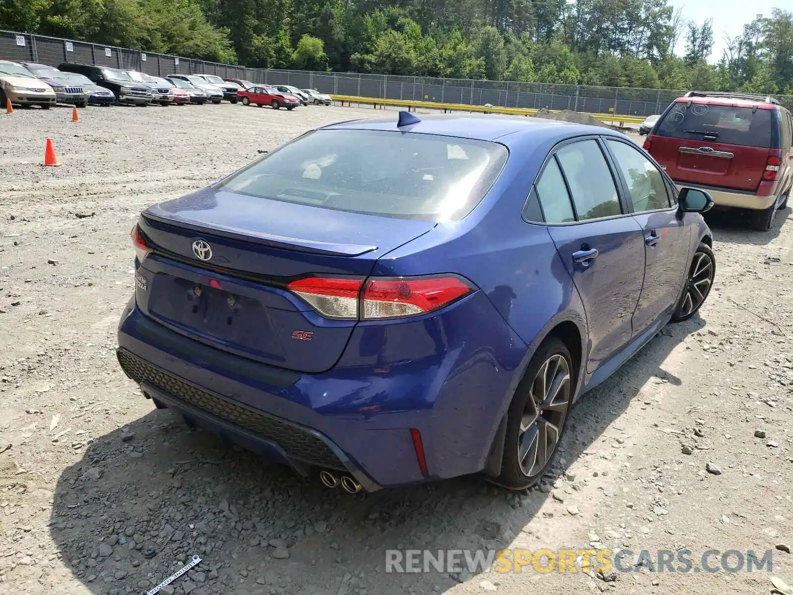 4 Photograph of a damaged car JTDP4MCE7MJ058981 TOYOTA COROLLA 2021