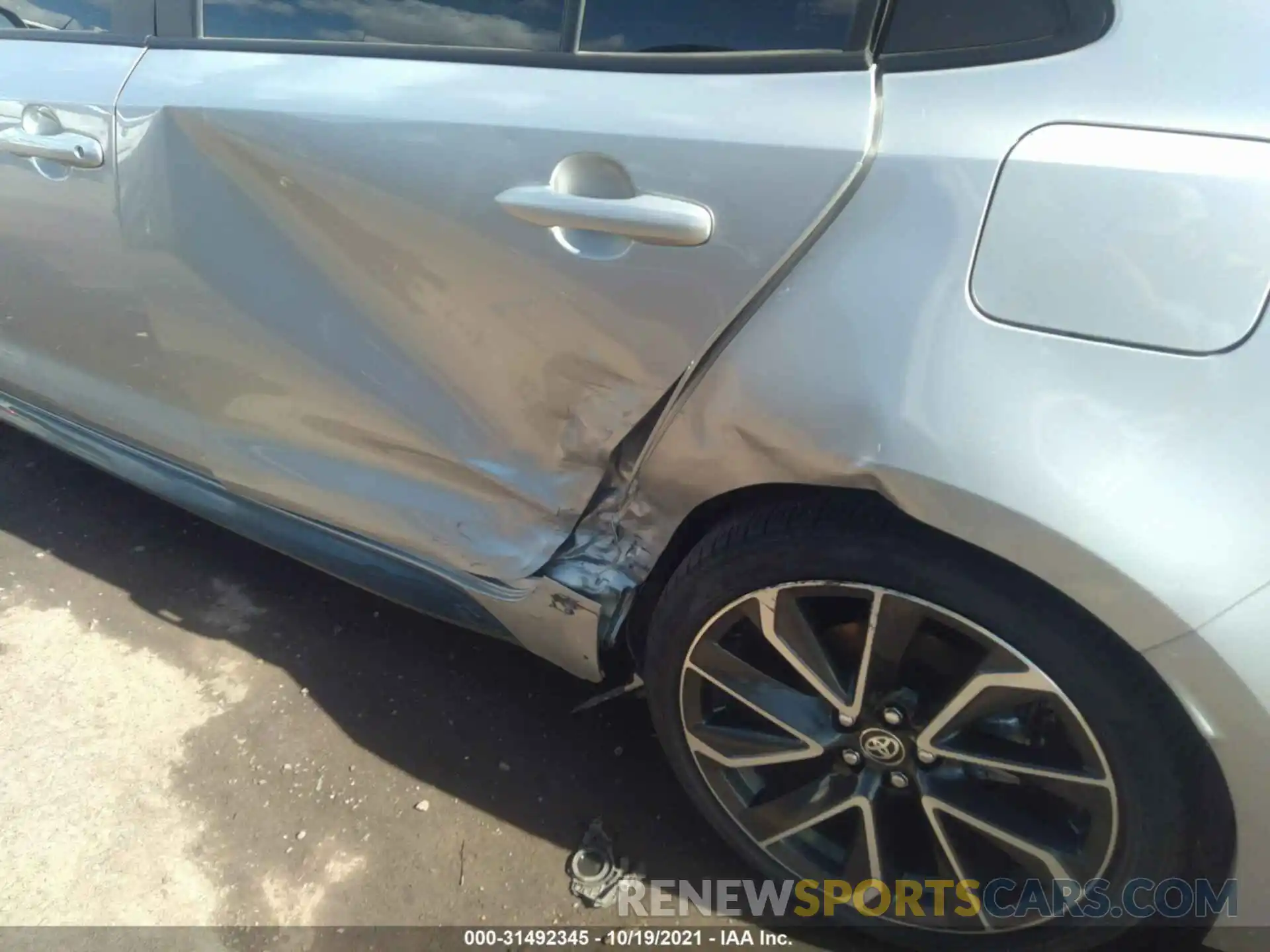 6 Photograph of a damaged car JTDP4MCE8MJ067396 TOYOTA COROLLA 2021