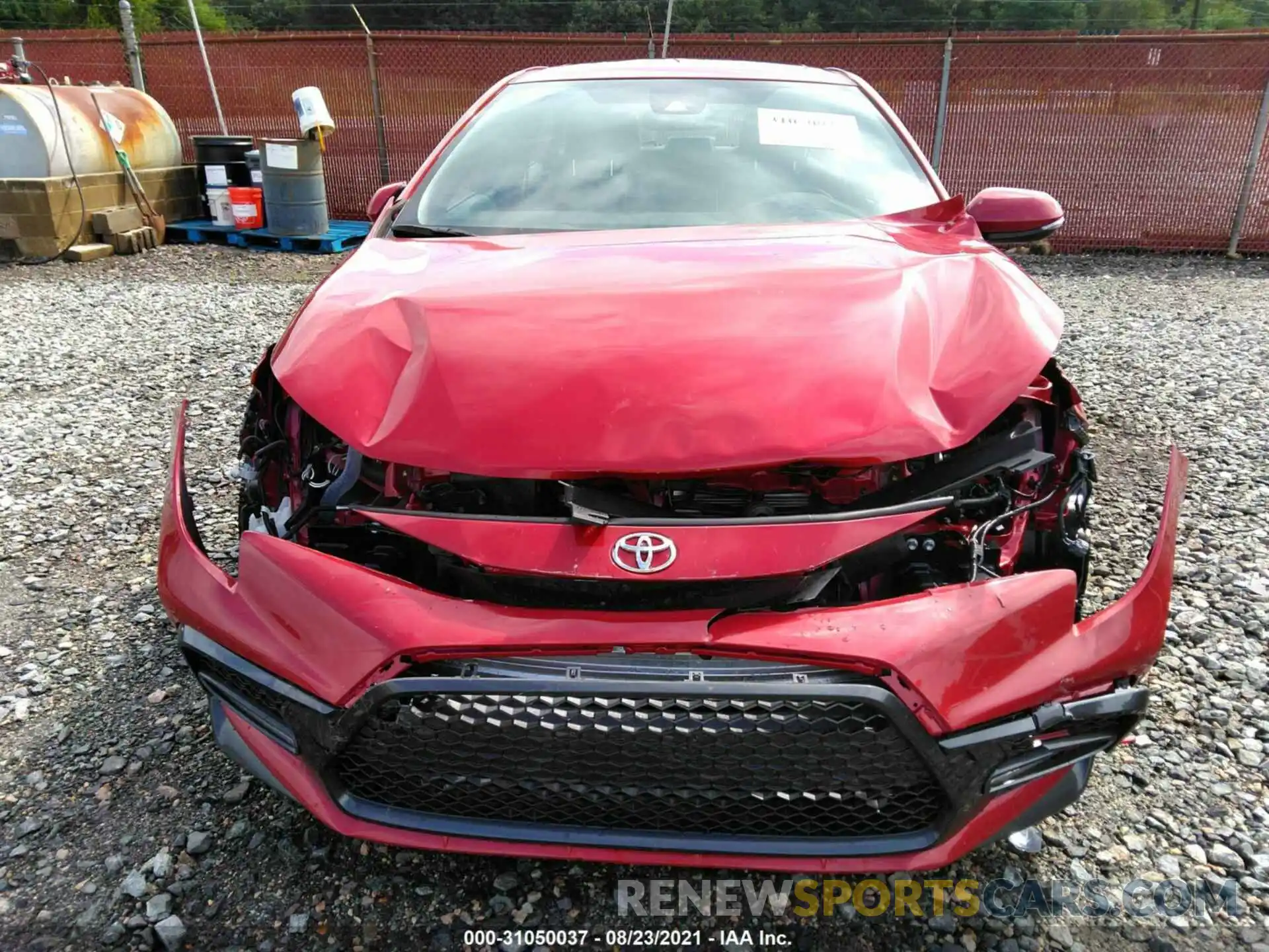 6 Photograph of a damaged car JTDP4MCE8MJ074896 TOYOTA COROLLA 2021