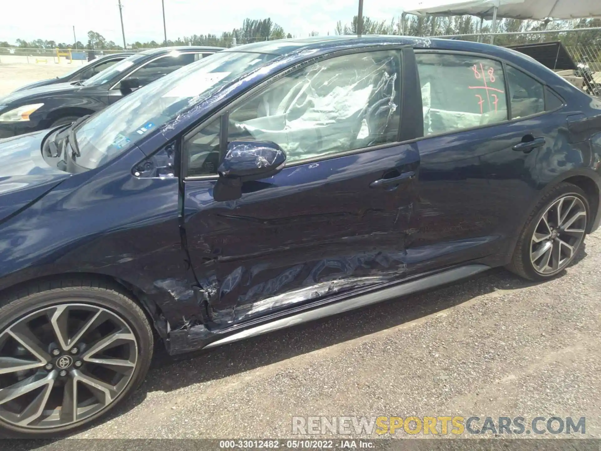 6 Photograph of a damaged car JTDP4MCE8MJ076955 TOYOTA COROLLA 2021