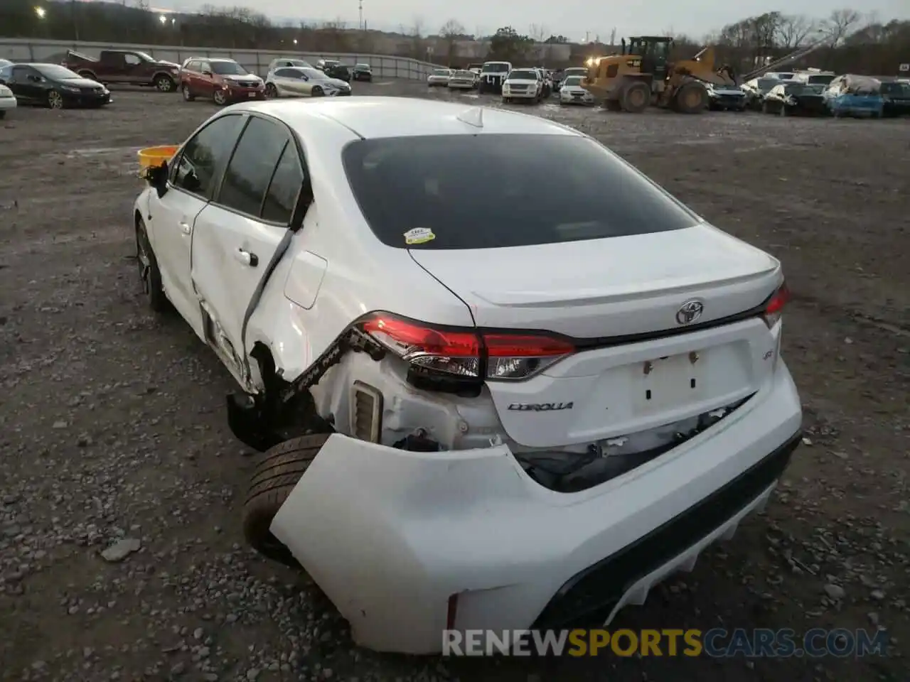 3 Photograph of a damaged car JTDP4MCE9MJ055385 TOYOTA COROLLA 2021