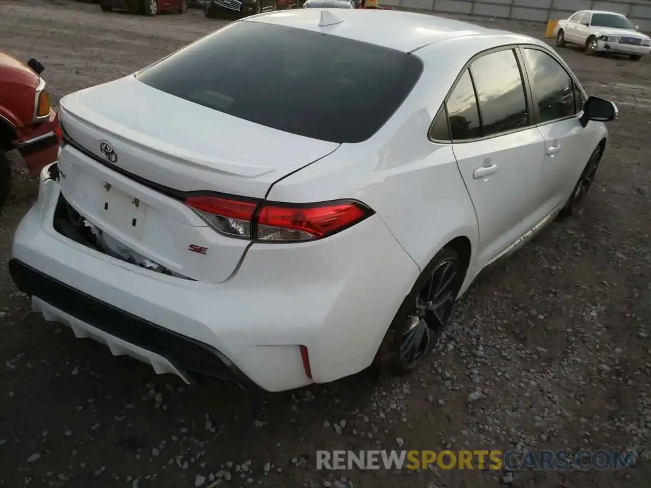 4 Photograph of a damaged car JTDP4MCE9MJ055385 TOYOTA COROLLA 2021