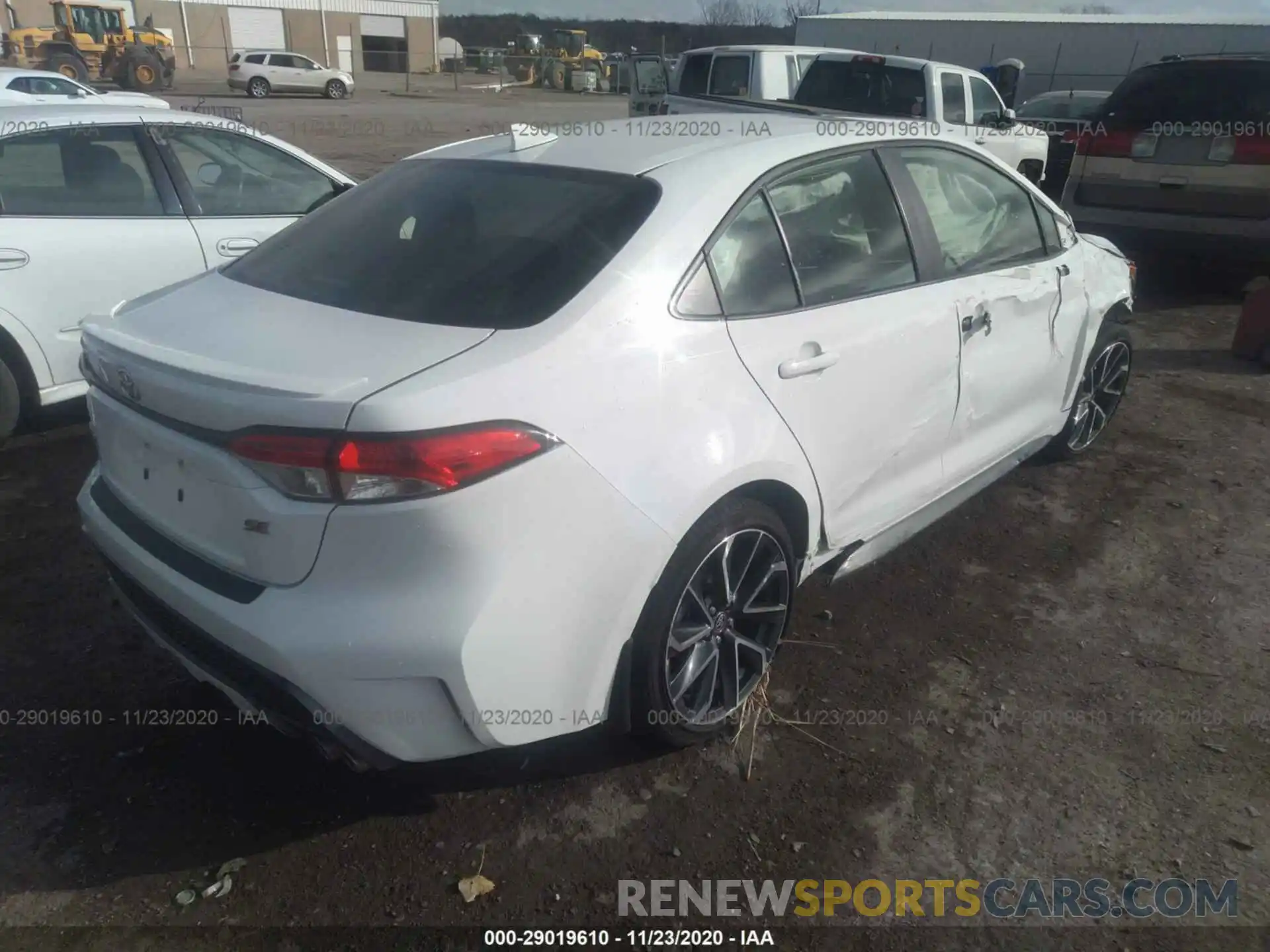 4 Photograph of a damaged car JTDP4MCE9MJ055824 TOYOTA COROLLA 2021