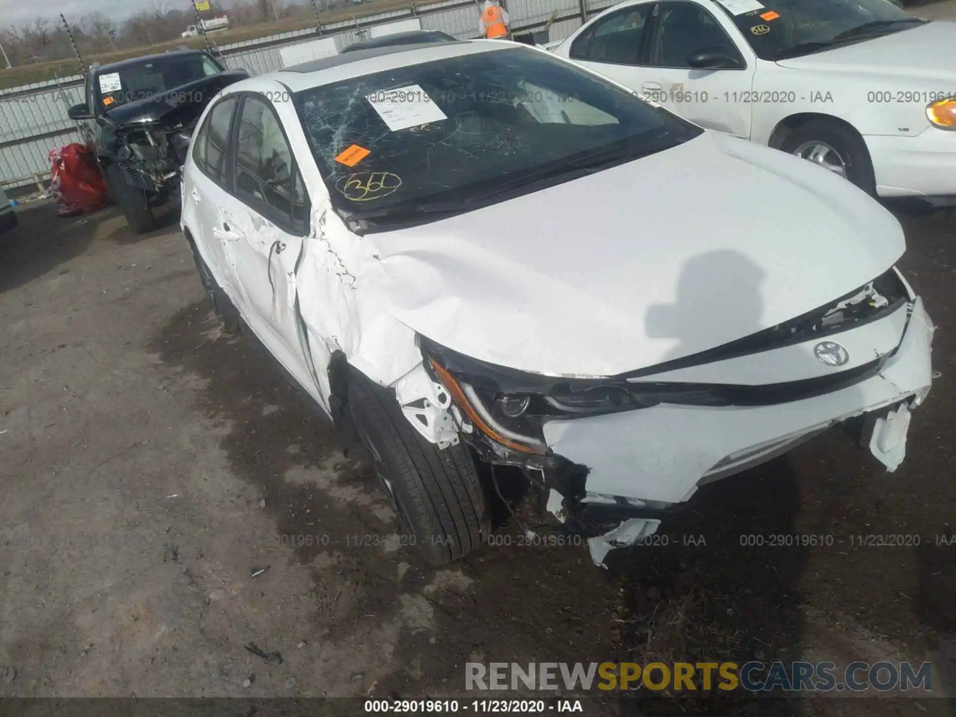 6 Photograph of a damaged car JTDP4MCE9MJ055824 TOYOTA COROLLA 2021