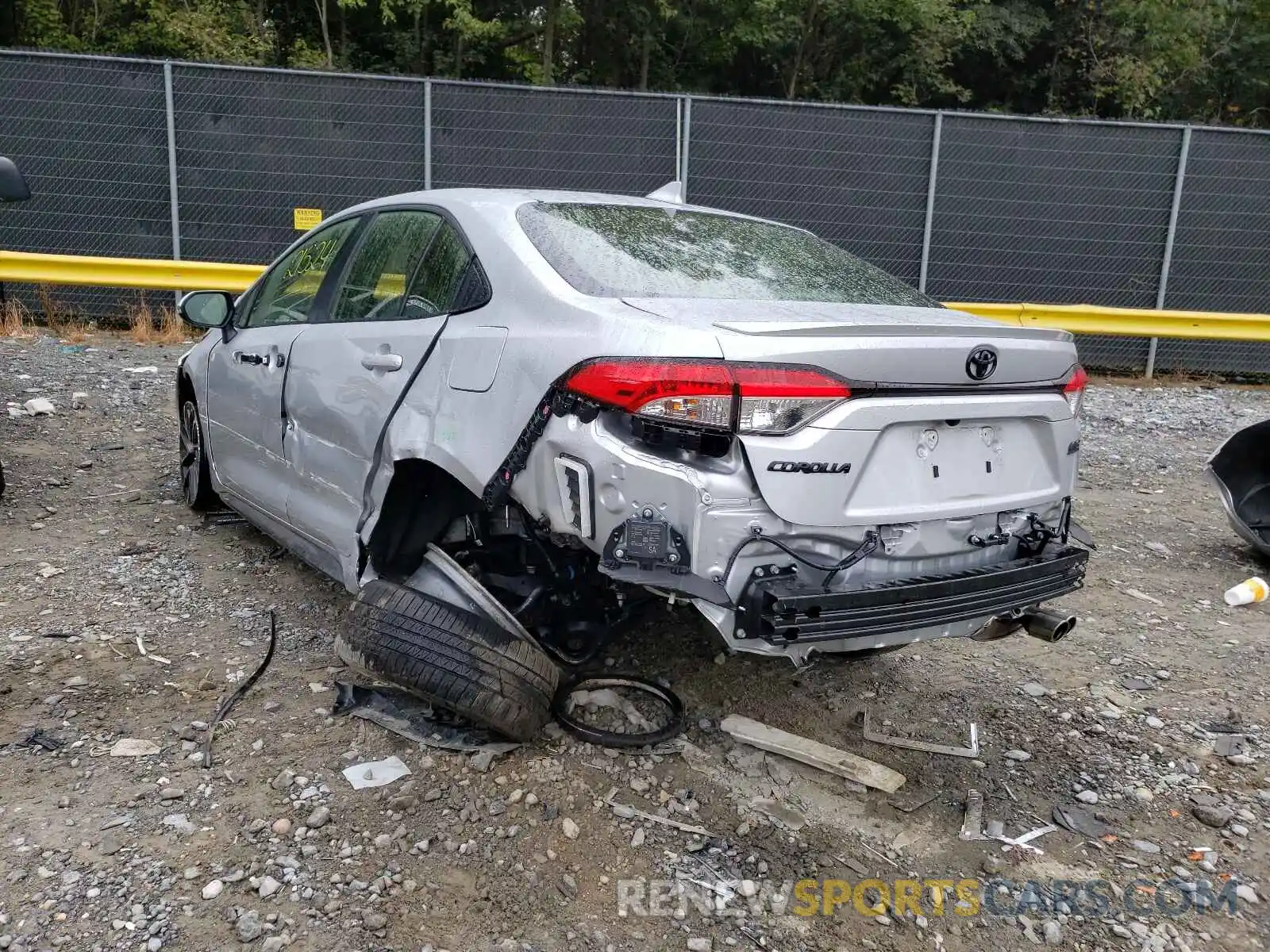 3 Photograph of a damaged car JTDP4MCE9MJ057461 TOYOTA COROLLA 2021