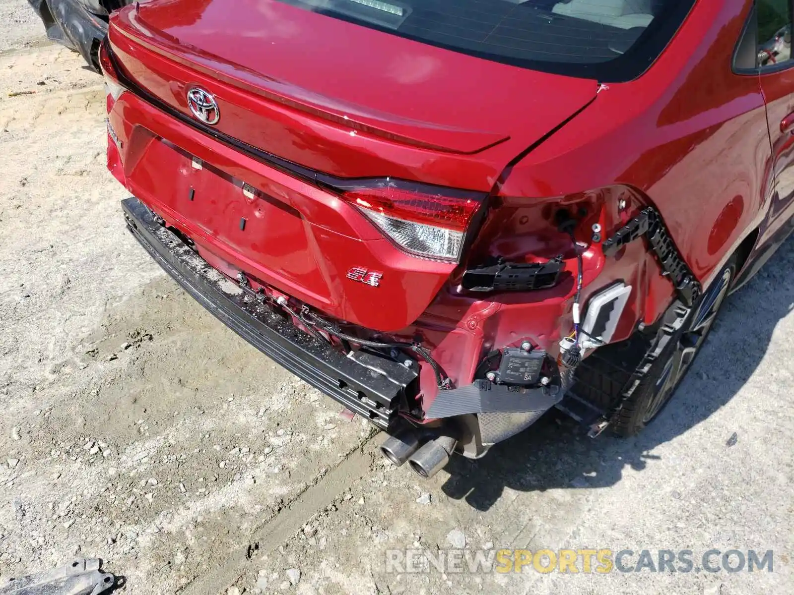 9 Photograph of a damaged car JTDP4MCEXMJ053936 TOYOTA COROLLA 2021