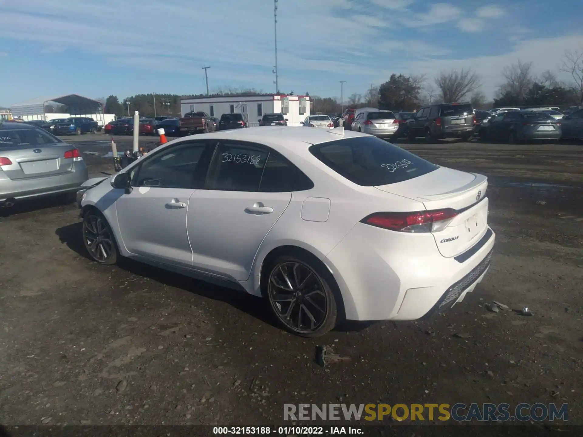 3 Photograph of a damaged car JTDP4MCEXMJ058084 TOYOTA COROLLA 2021