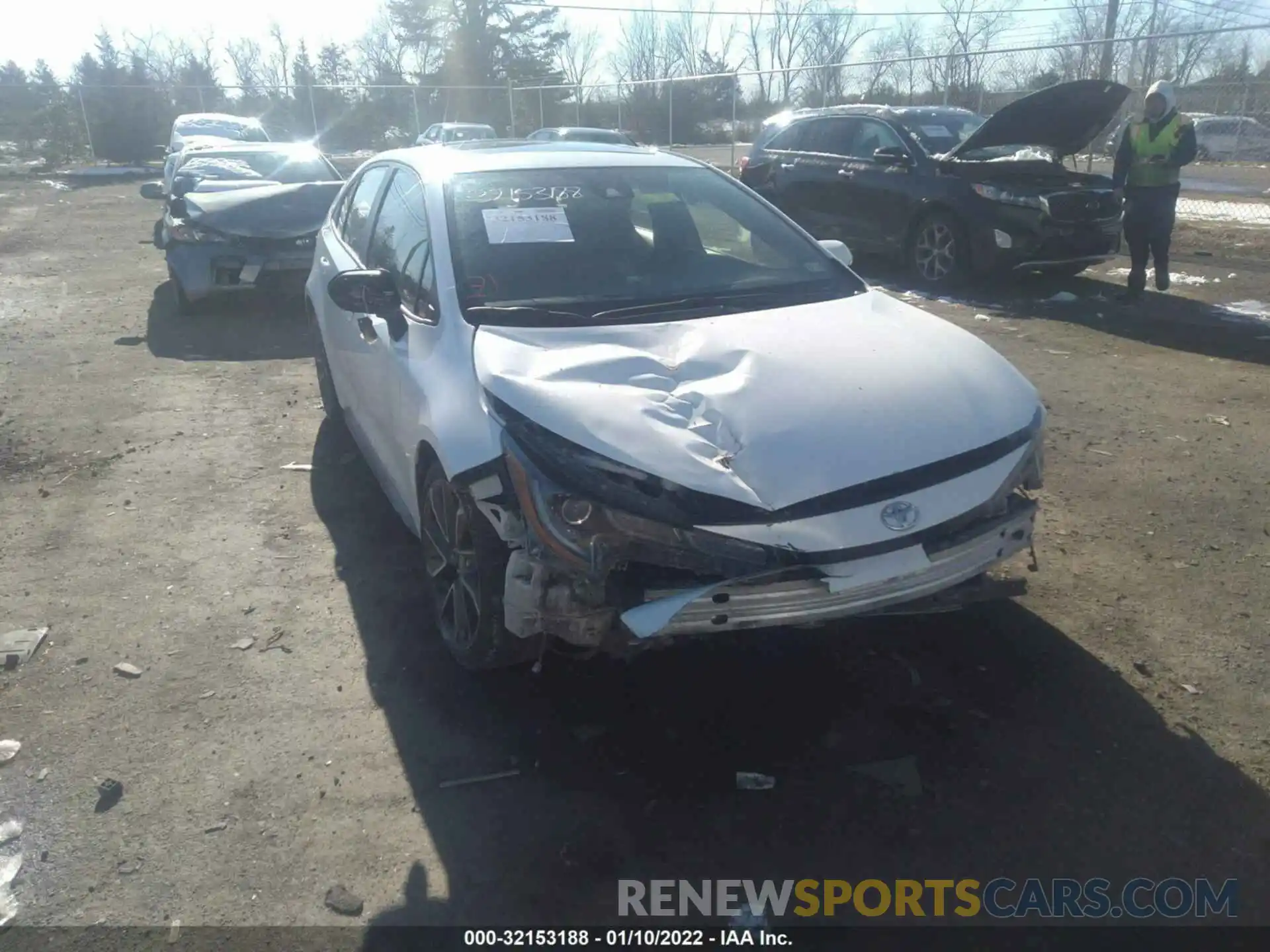 6 Photograph of a damaged car JTDP4MCEXMJ058084 TOYOTA COROLLA 2021