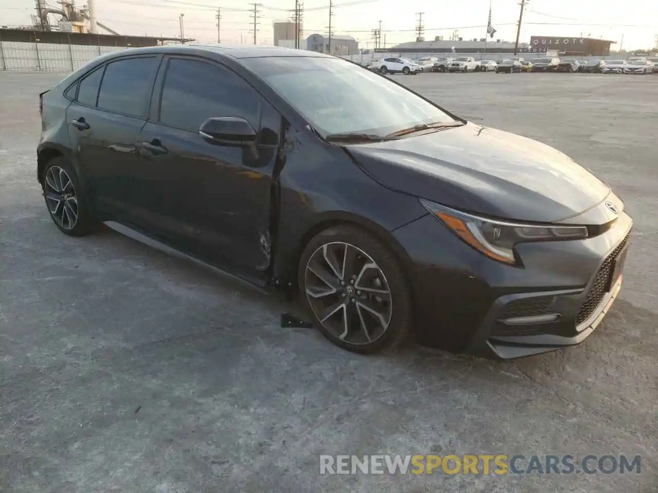 1 Photograph of a damaged car JTDP4MCEXMJ069358 TOYOTA COROLLA 2021