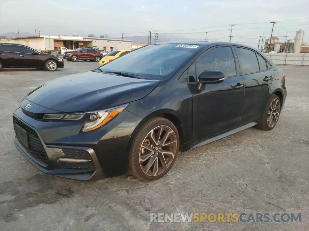 2 Photograph of a damaged car JTDP4MCEXMJ069358 TOYOTA COROLLA 2021