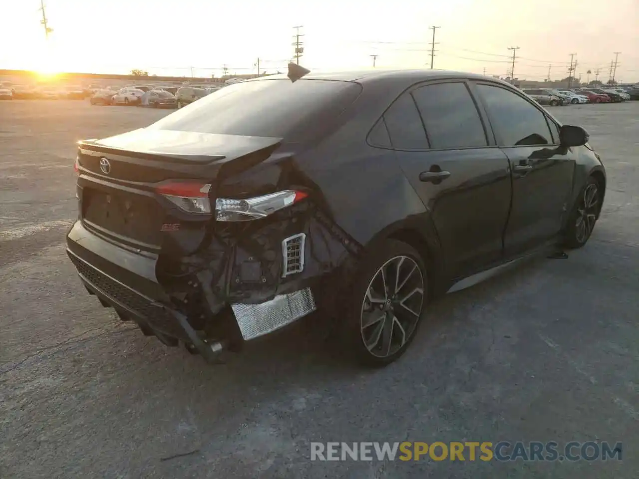 4 Photograph of a damaged car JTDP4MCEXMJ069358 TOYOTA COROLLA 2021