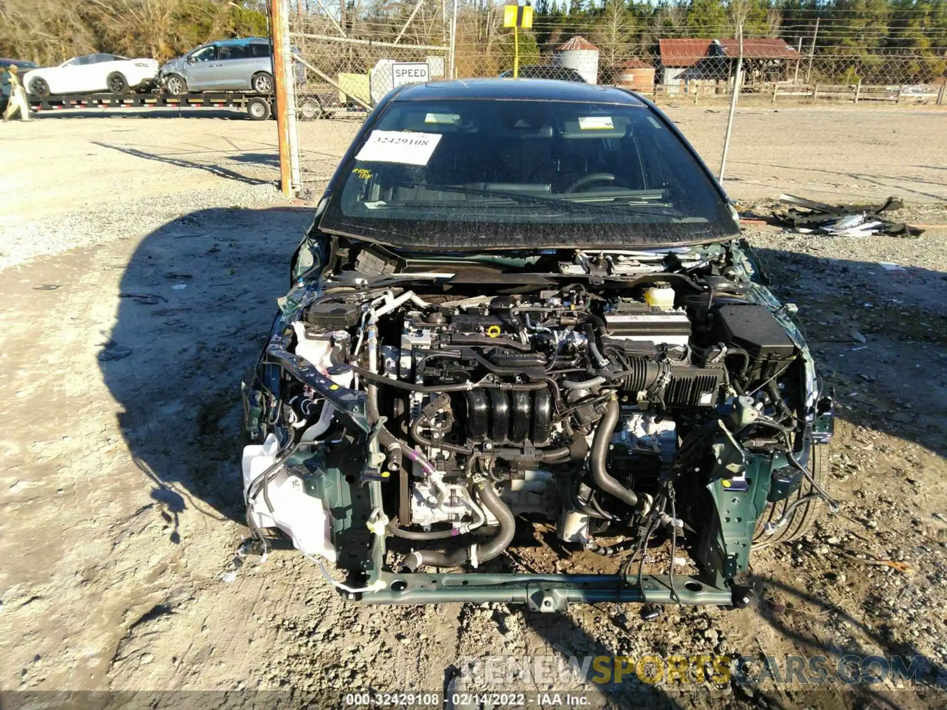 6 Photograph of a damaged car JTDP4MCEXMJ069814 TOYOTA COROLLA 2021