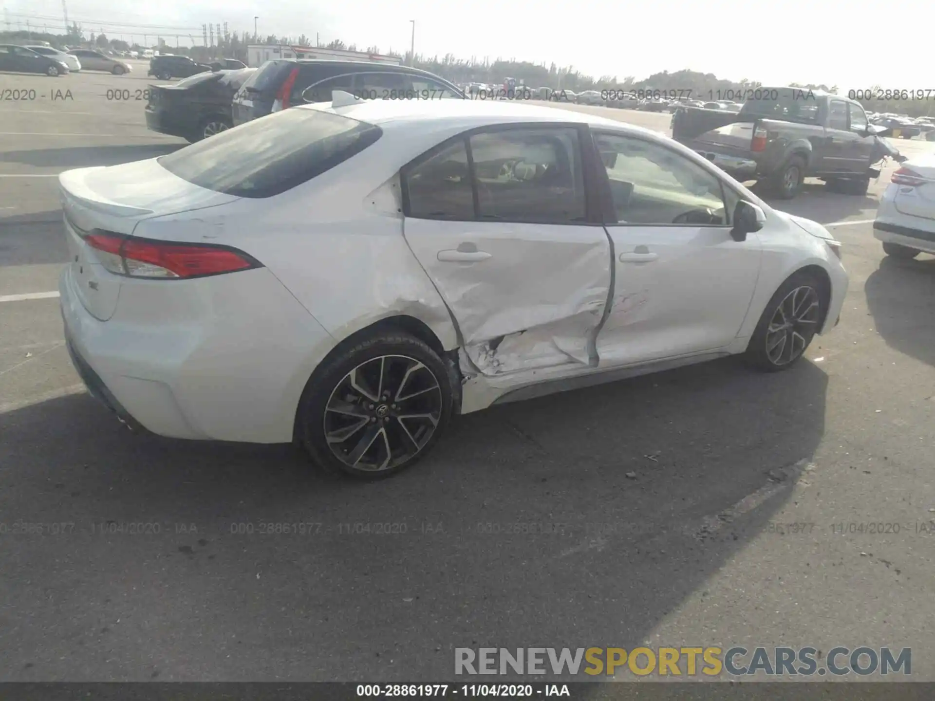 6 Photograph of a damaged car JTDS4MCE0MJ054829 TOYOTA COROLLA 2021