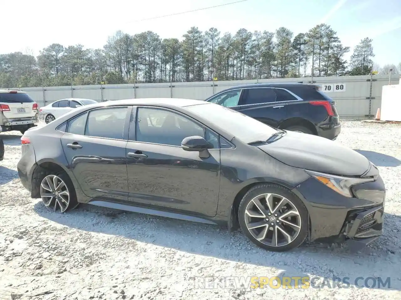 4 Photograph of a damaged car JTDS4MCE0MJ055057 TOYOTA COROLLA 2021