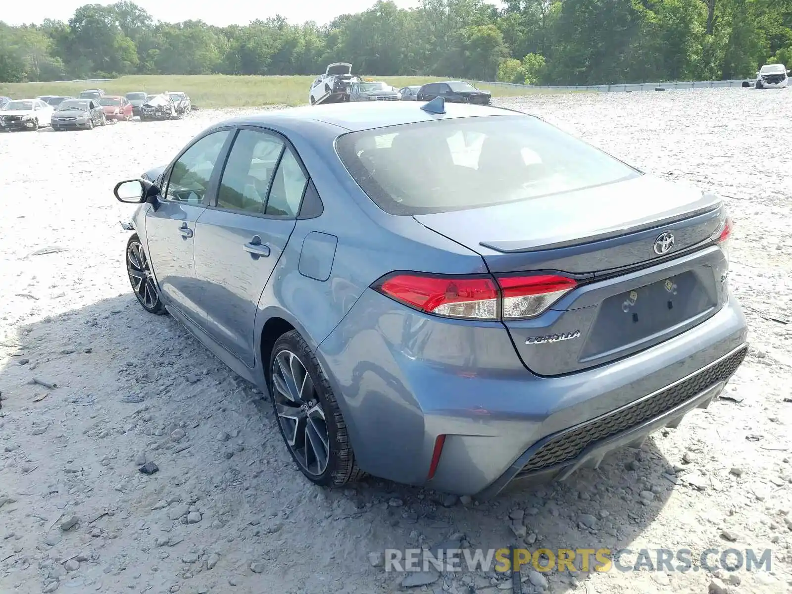 3 Photograph of a damaged car JTDS4MCE0MJ057424 TOYOTA COROLLA 2021