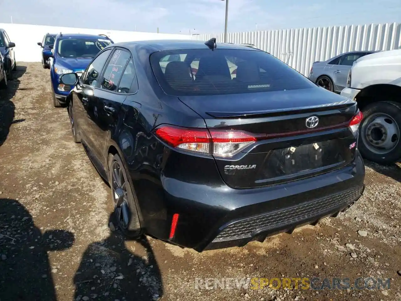 3 Photograph of a damaged car JTDS4MCE0MJ058315 TOYOTA COROLLA 2021