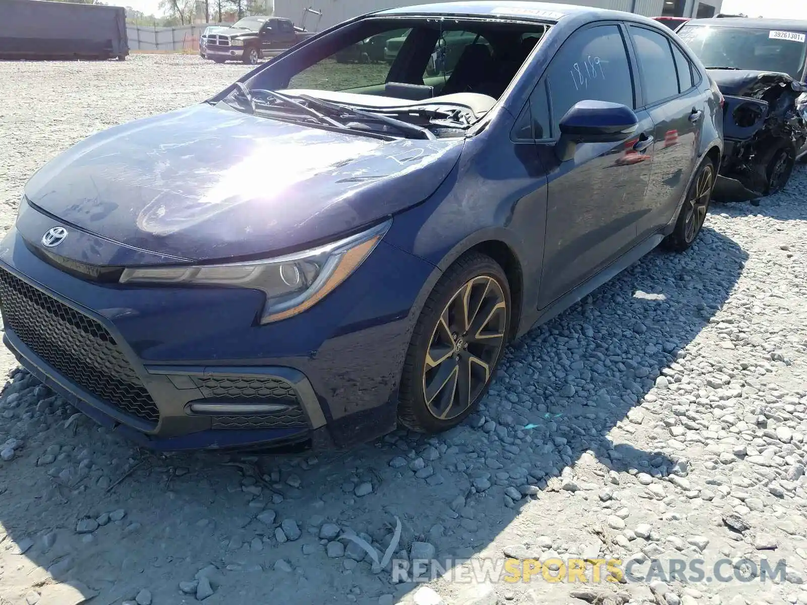 2 Photograph of a damaged car JTDS4MCE0MJ060579 TOYOTA COROLLA 2021