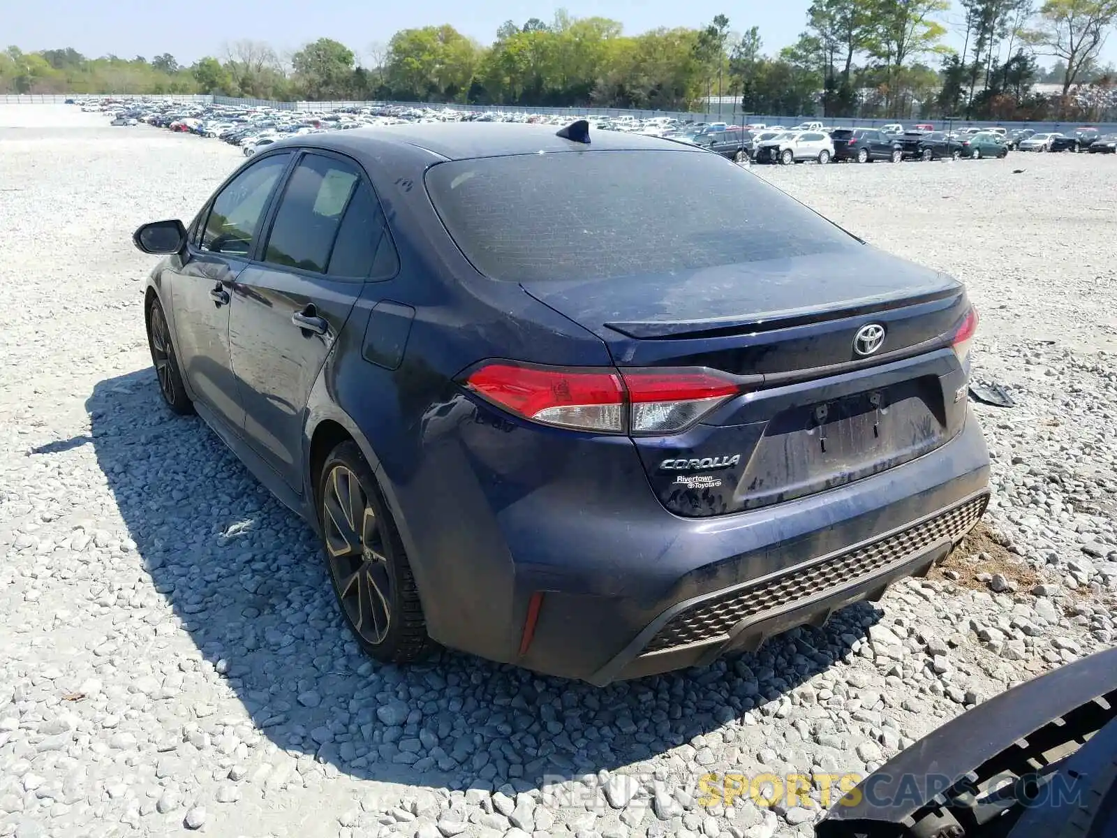 3 Photograph of a damaged car JTDS4MCE0MJ060579 TOYOTA COROLLA 2021