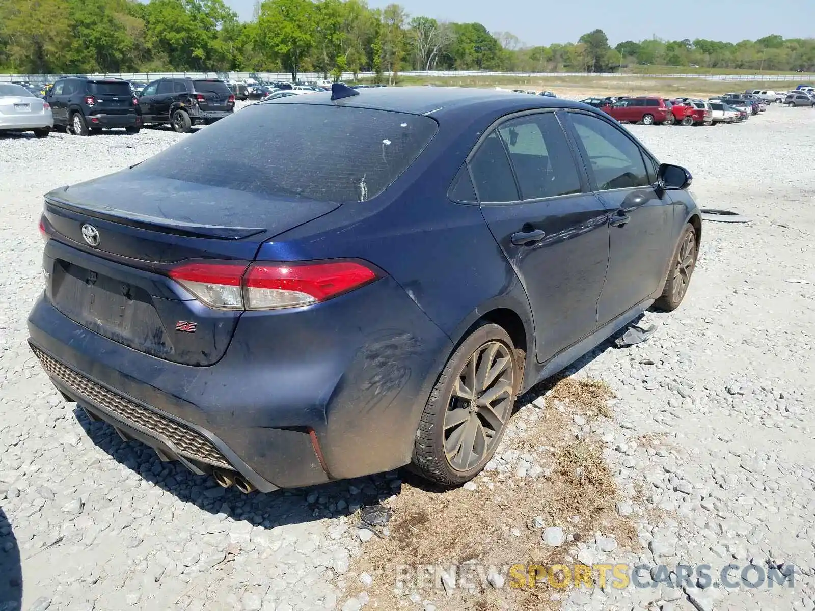 4 Photograph of a damaged car JTDS4MCE0MJ060579 TOYOTA COROLLA 2021