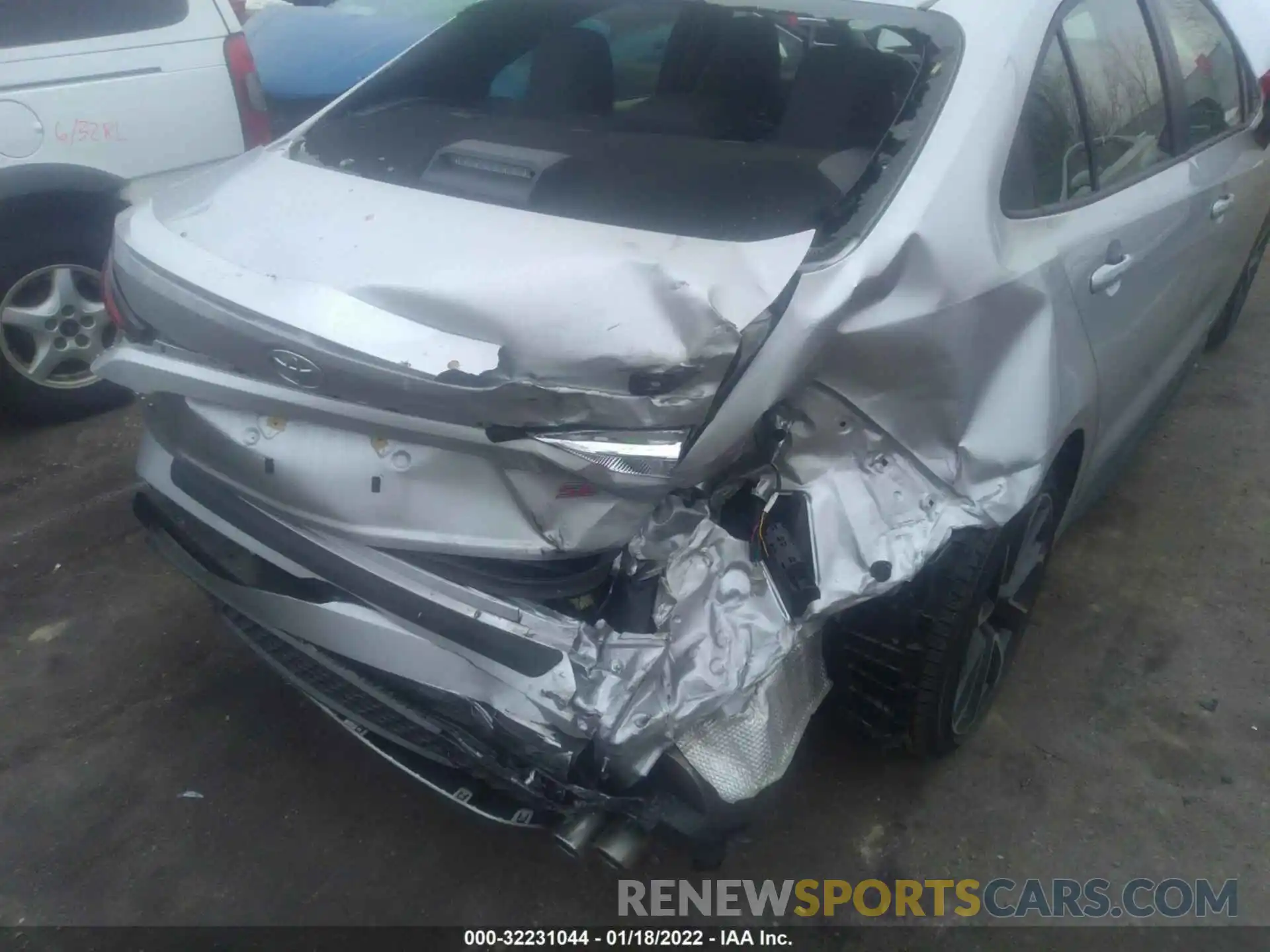 6 Photograph of a damaged car JTDS4MCE0MJ060646 TOYOTA COROLLA 2021