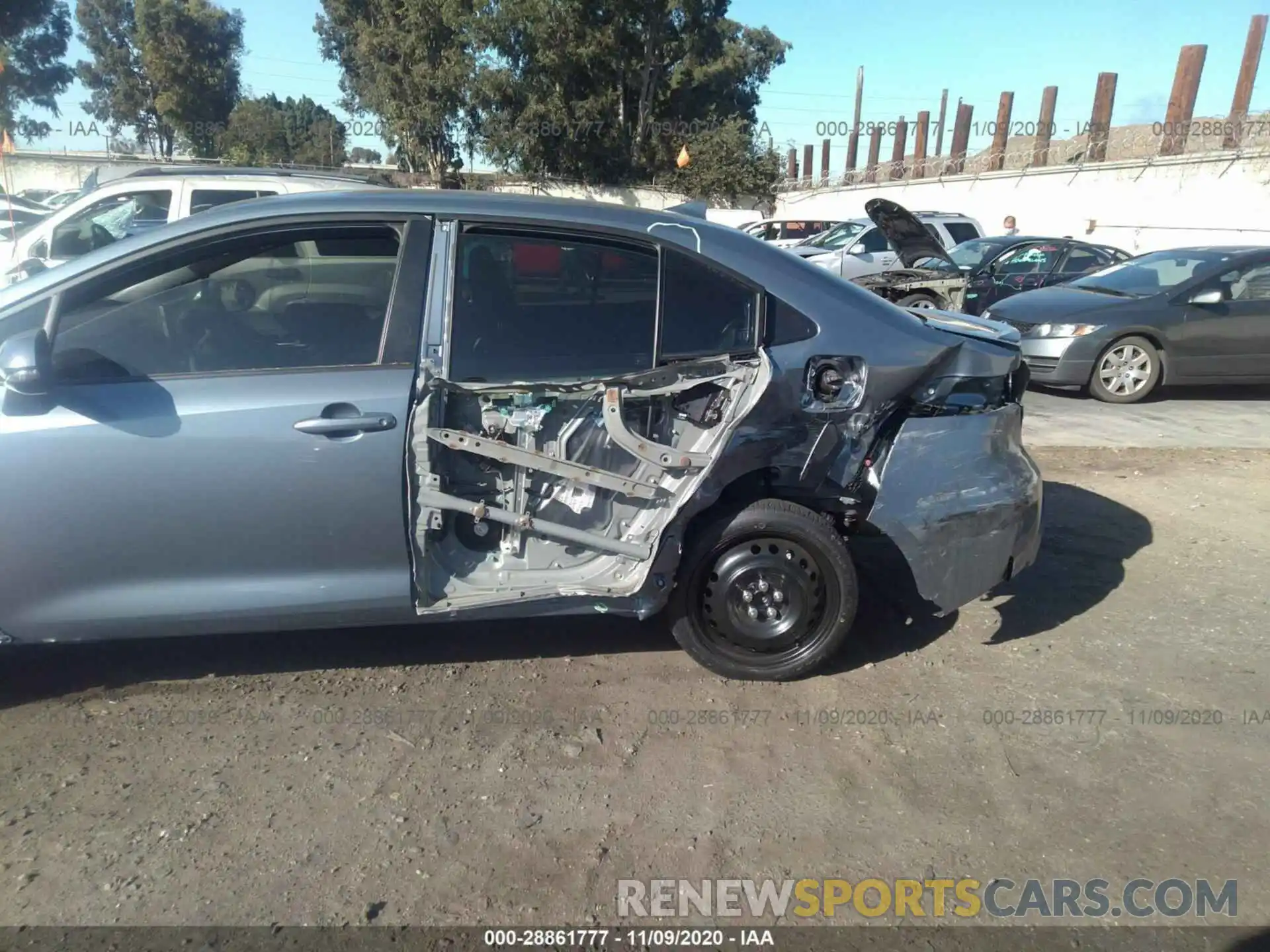 6 Photograph of a damaged car JTDS4MCE0MJ061330 TOYOTA COROLLA 2021