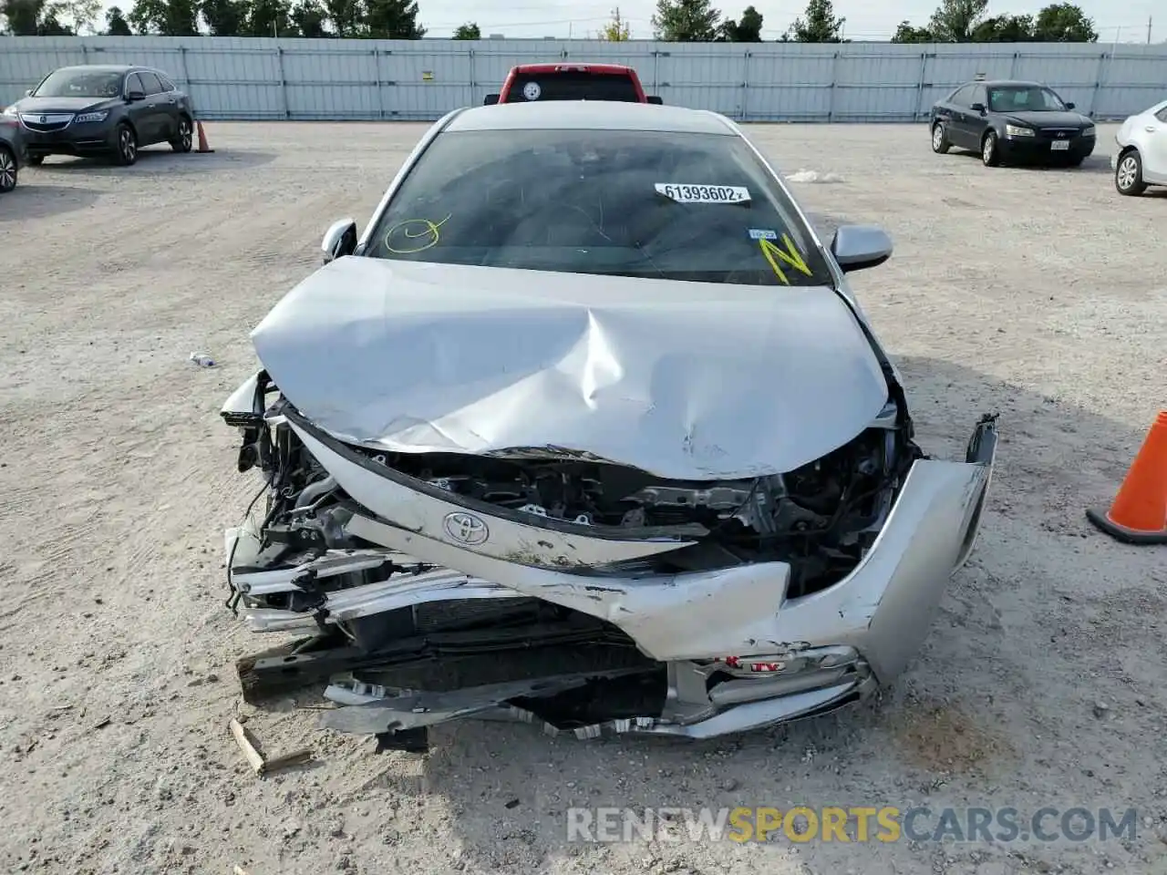 9 Photograph of a damaged car JTDS4MCE0MJ061571 TOYOTA COROLLA 2021