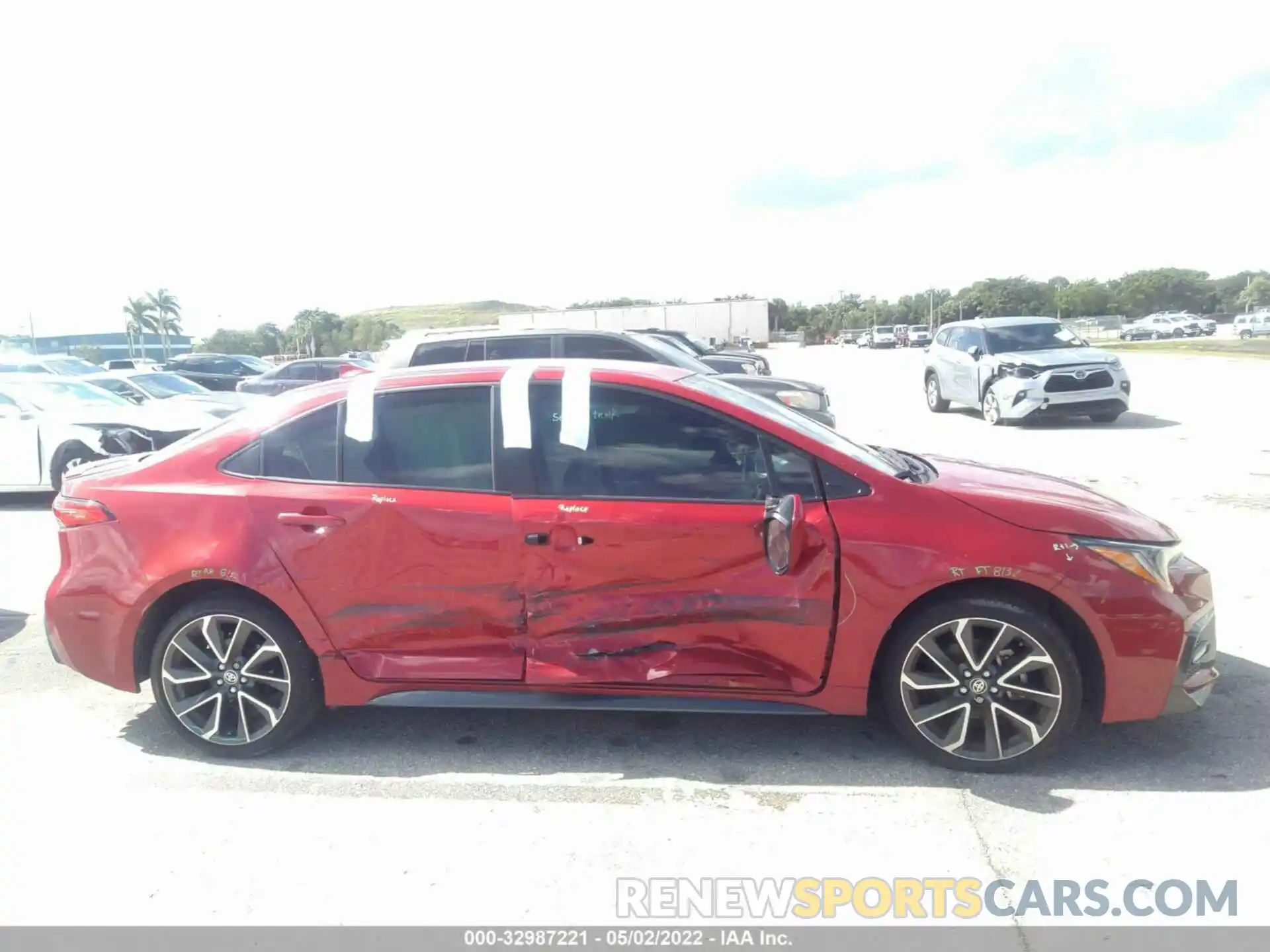 6 Photograph of a damaged car JTDS4MCE0MJ064289 TOYOTA COROLLA 2021