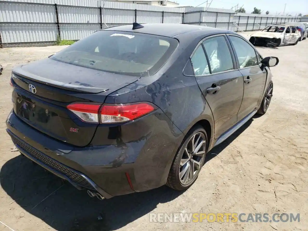 4 Photograph of a damaged car JTDS4MCE0MJ067242 TOYOTA COROLLA 2021