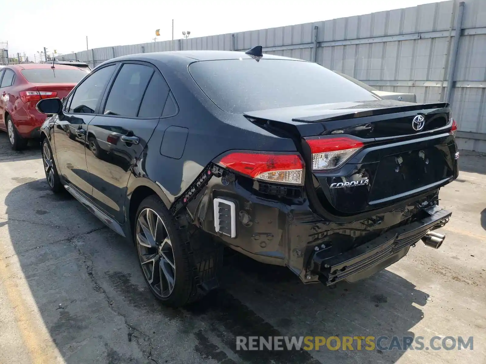 3 Photograph of a damaged car JTDS4MCE0MJ068410 TOYOTA COROLLA 2021