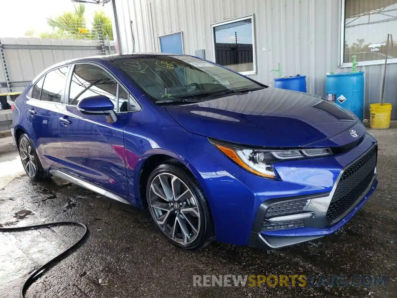 1 Photograph of a damaged car JTDS4MCE0MJ069136 TOYOTA COROLLA 2021