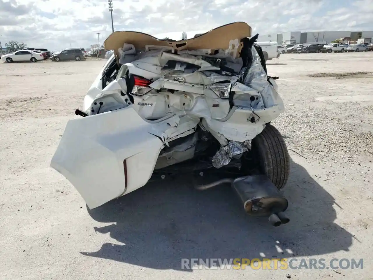 9 Photograph of a damaged car JTDS4MCE0MJ073252 TOYOTA COROLLA 2021