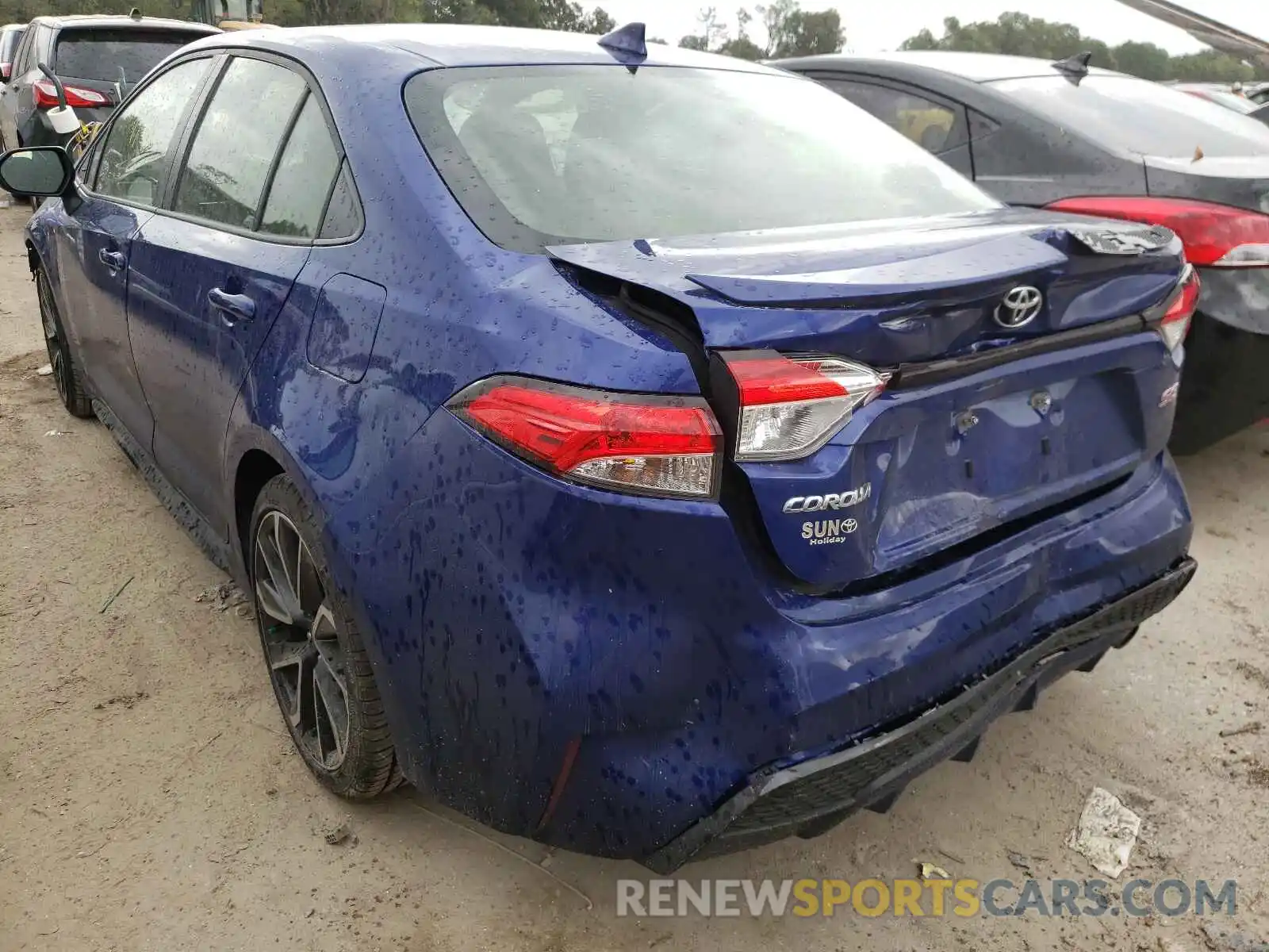 3 Photograph of a damaged car JTDS4MCE0MJ074434 TOYOTA COROLLA 2021