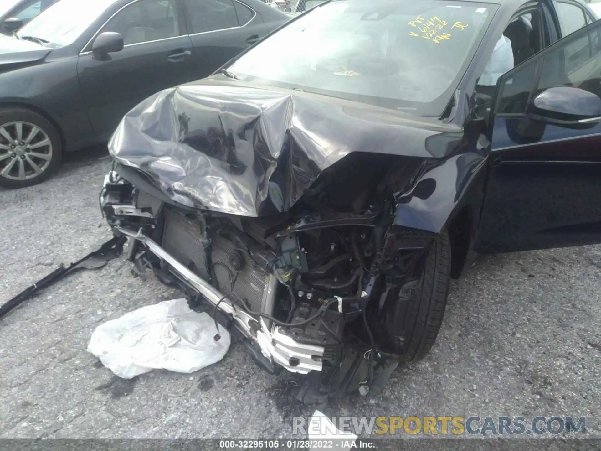 10 Photograph of a damaged car JTDS4MCE0MJ076149 TOYOTA COROLLA 2021