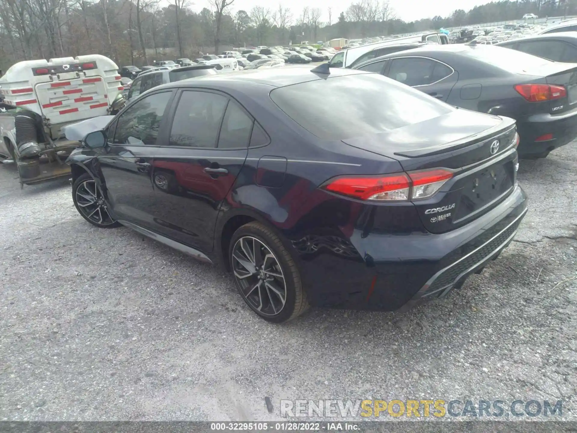 3 Photograph of a damaged car JTDS4MCE0MJ076149 TOYOTA COROLLA 2021