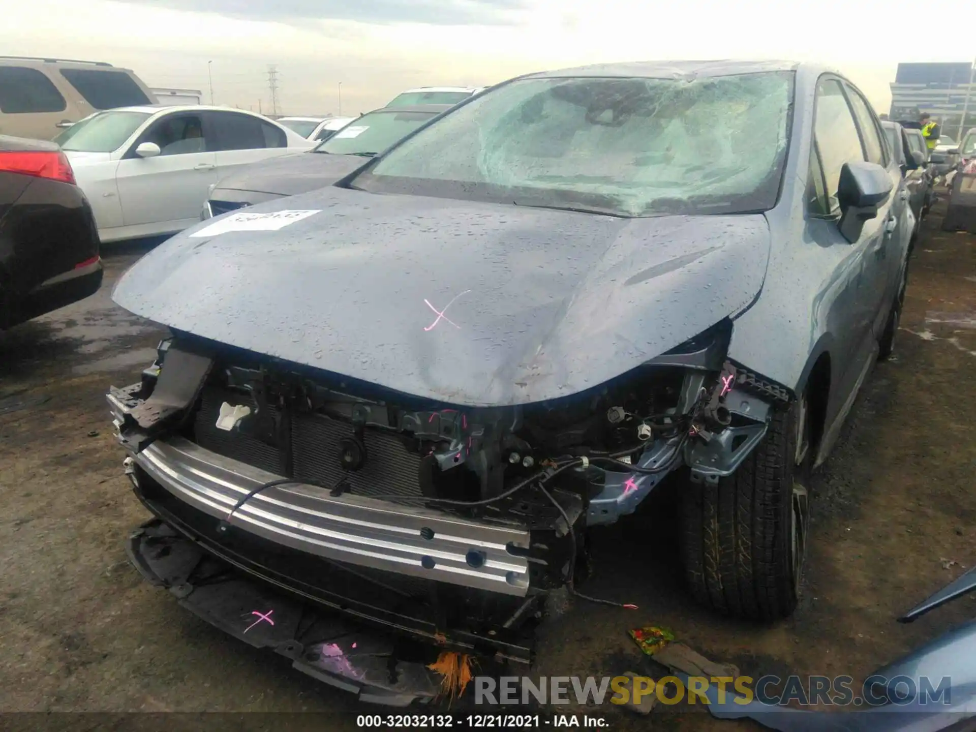 6 Photograph of a damaged car JTDS4MCE0MJ077902 TOYOTA COROLLA 2021