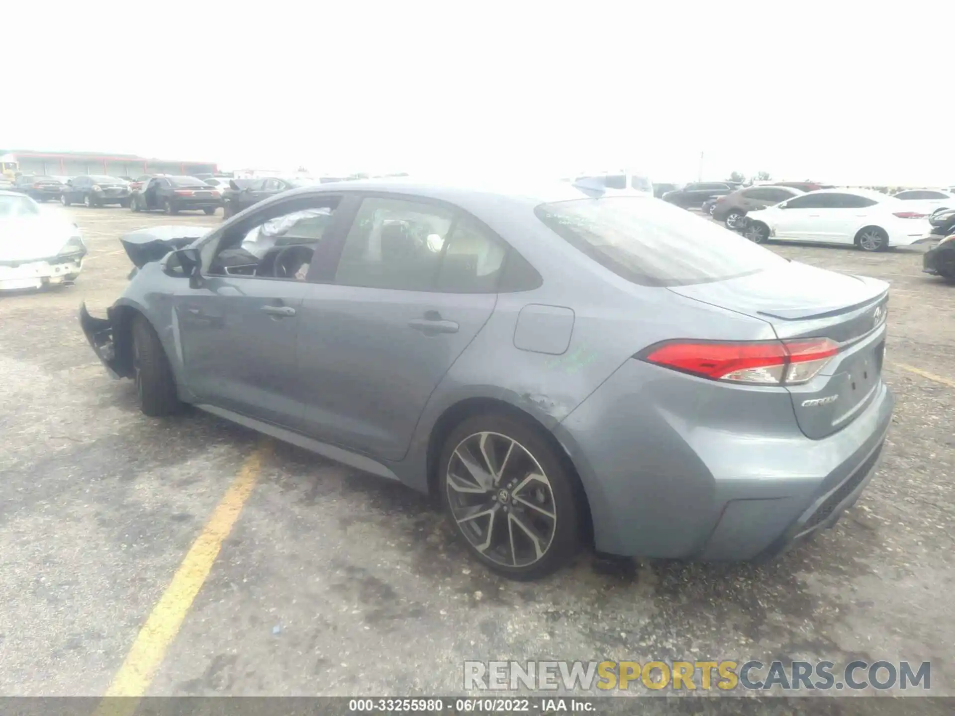 3 Photograph of a damaged car JTDS4MCE0MJ078712 TOYOTA COROLLA 2021